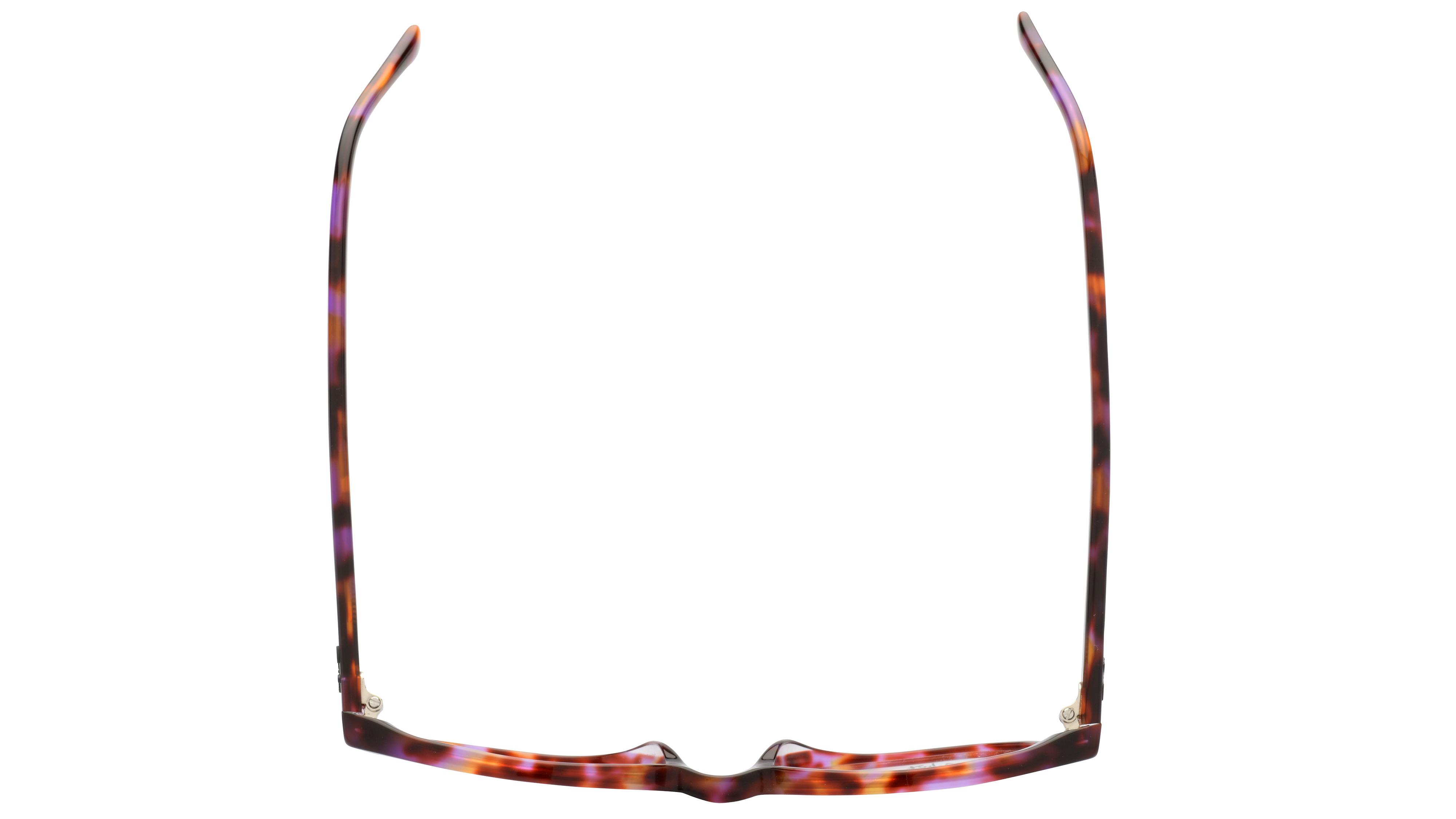 Lunettes de vue Ray-Ban Mixte Écaille Carré Rx5397 Dessus