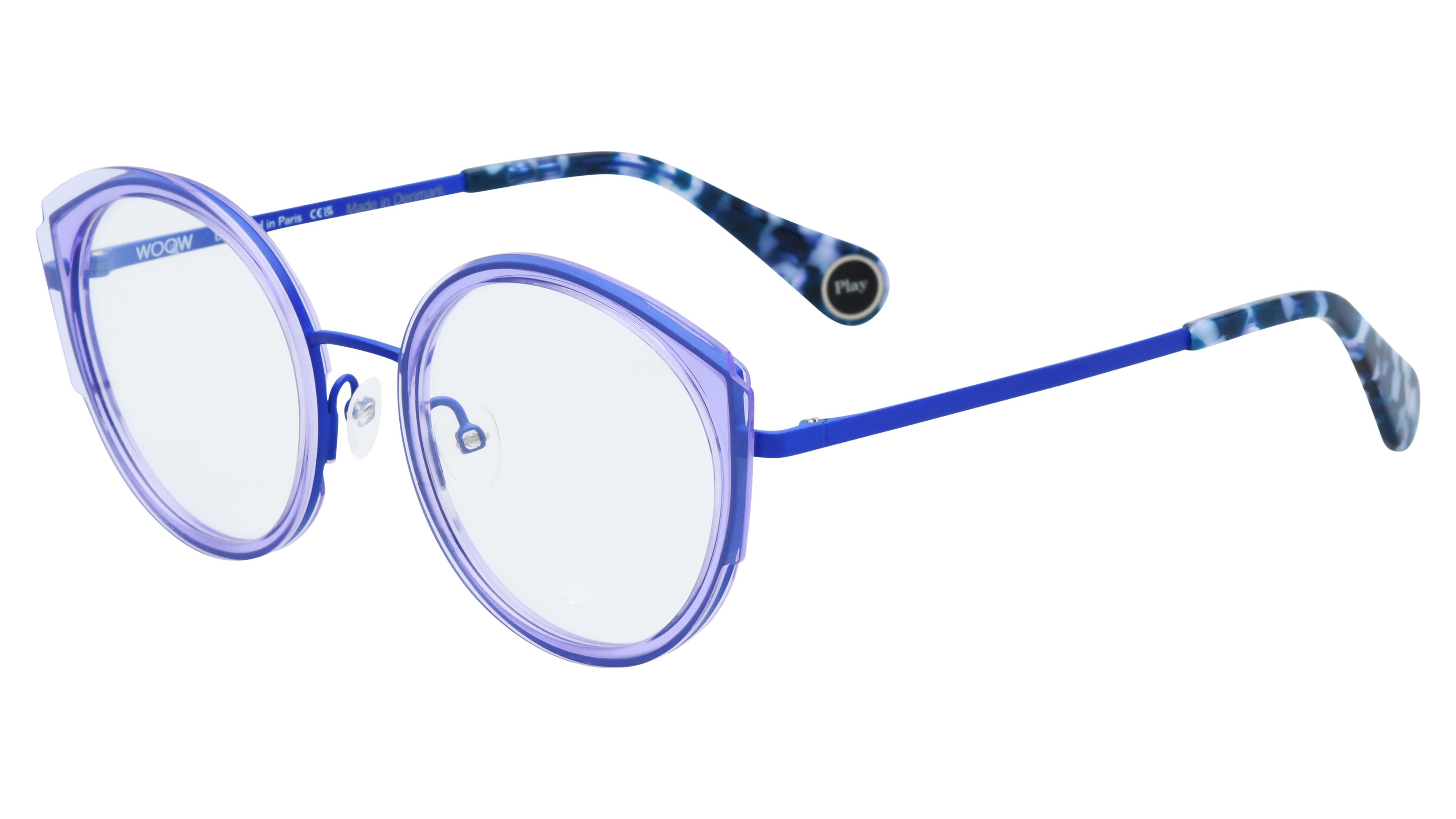 Lunettes de vue WOOW Femme Transparent Papillon Fair Trois-Quart