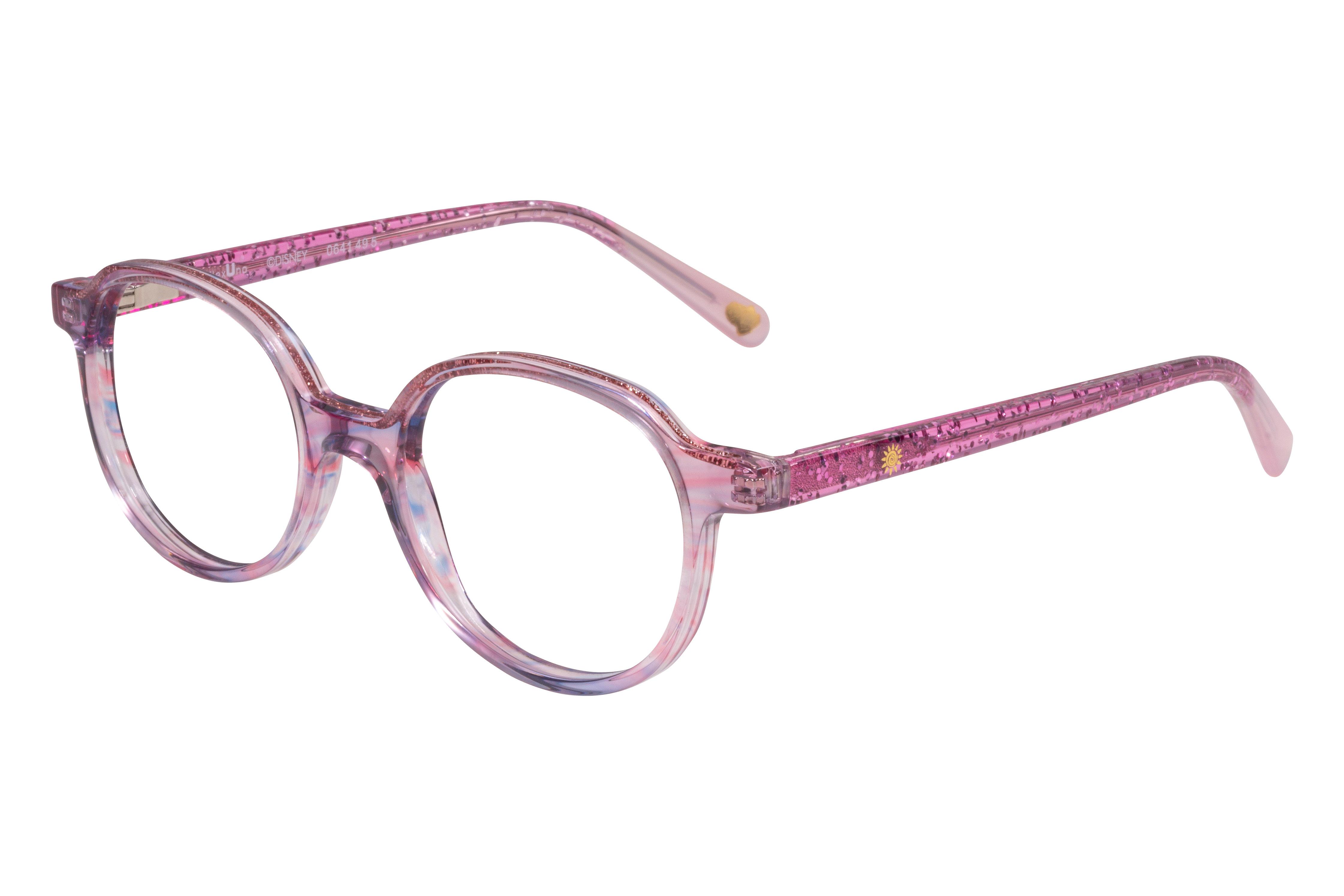 Lunettes de vue Disney Princesses  Rose Ovale DPAA247C70 Gauche