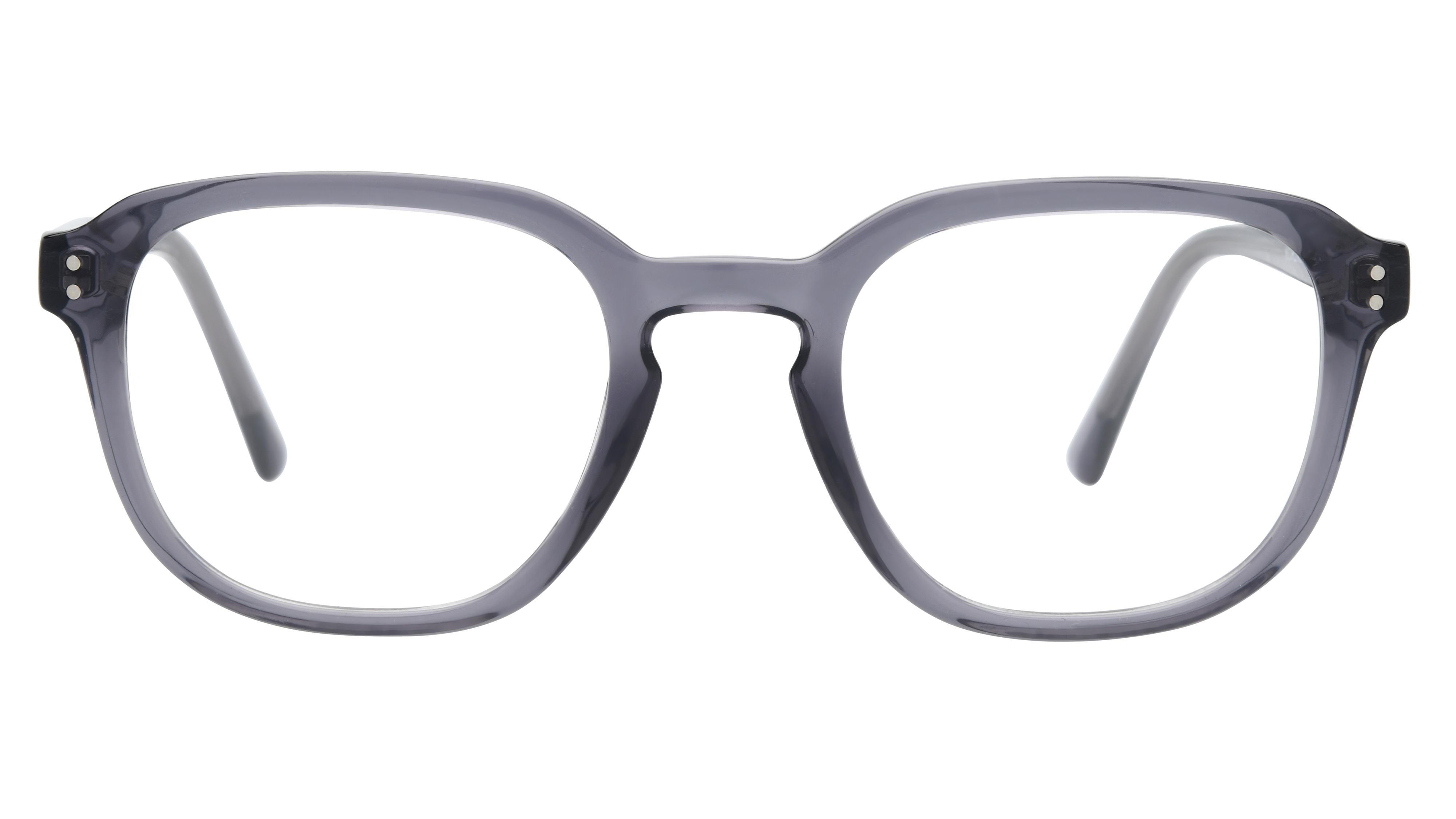 Lunettes de vue Signature Krys Homme Gris Rectangle Kor2406 Face