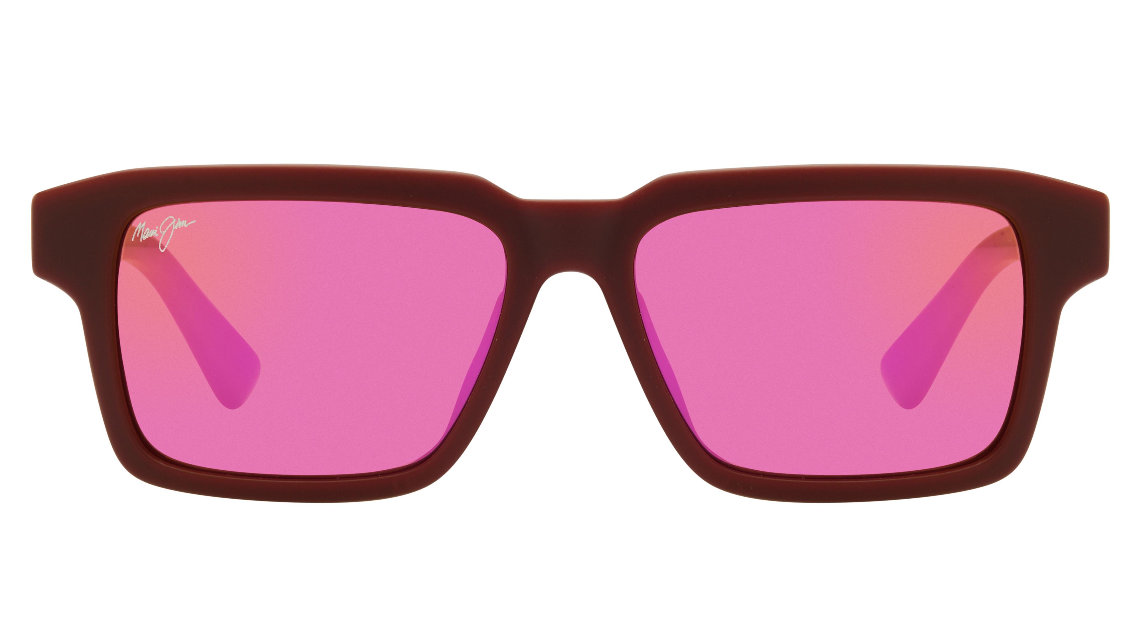 Lunettes de soleil  Mixte Rouge Rectangle mj0635s Face