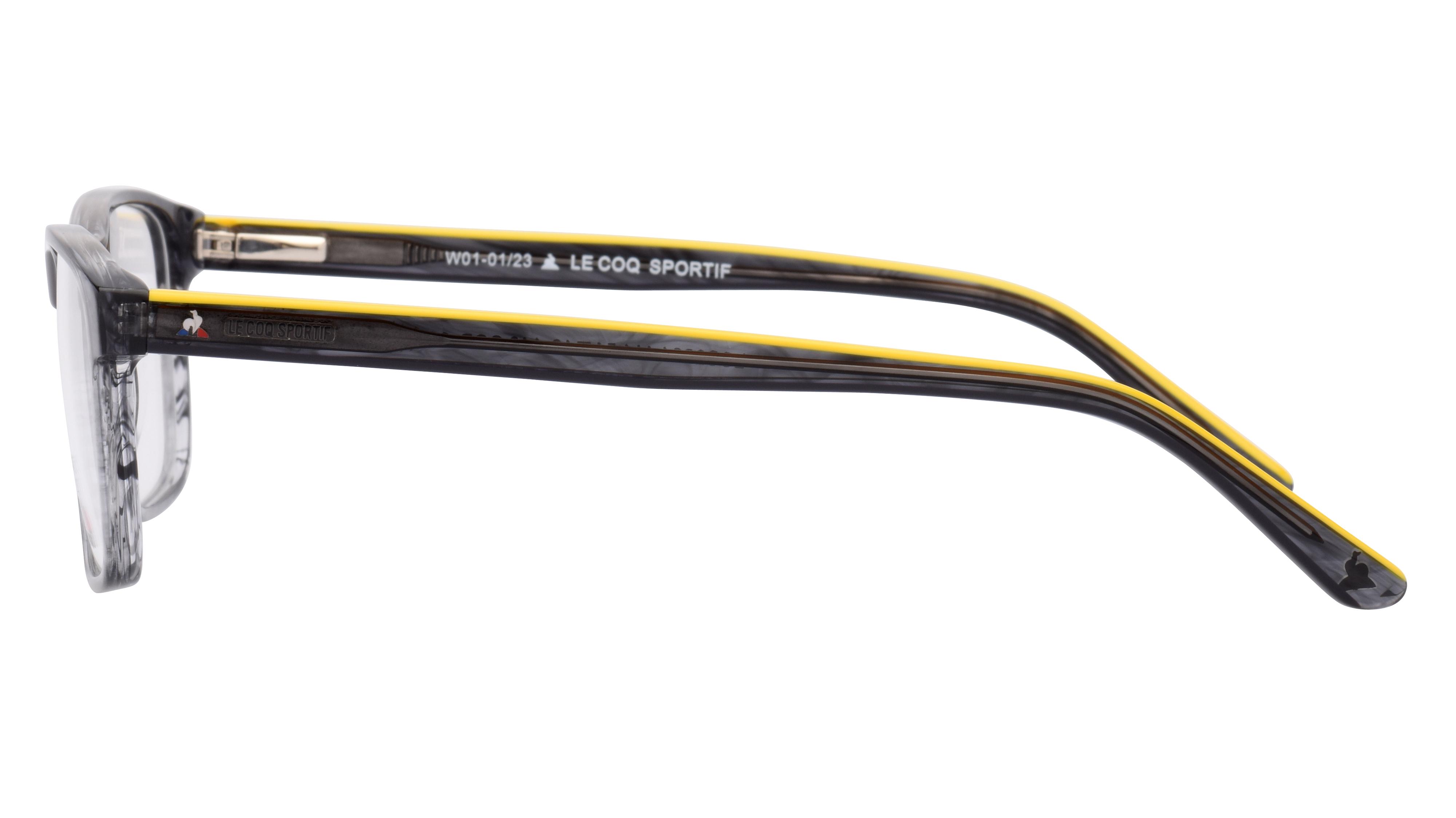 Lunettes de vue Le Coq Sportif Homme Gris Rectangle Lcs2201 Gauche