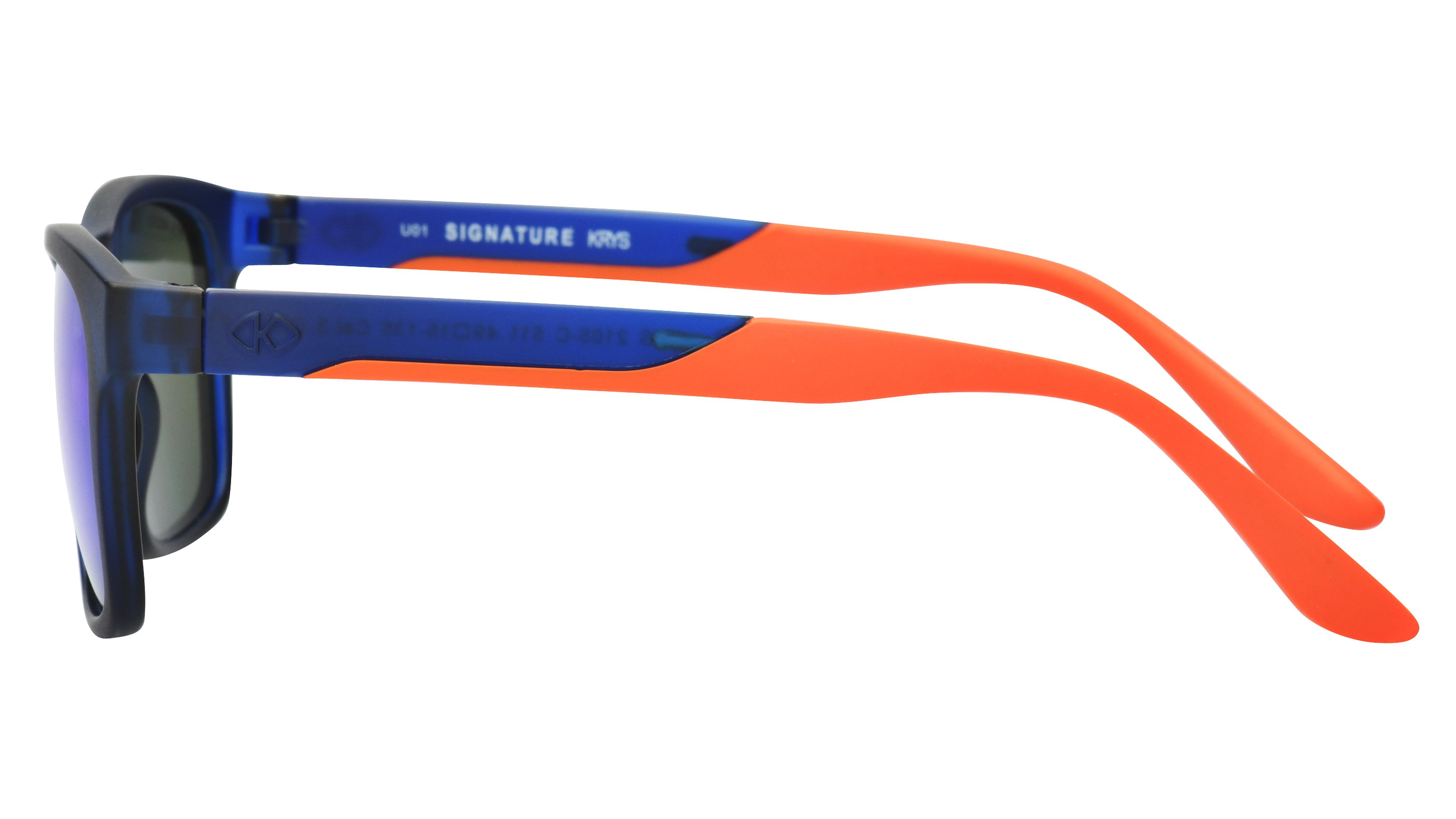 Lunettes de soleil Signature Krys Enfant Bleu Rectangle Sks2105-C Gauche
