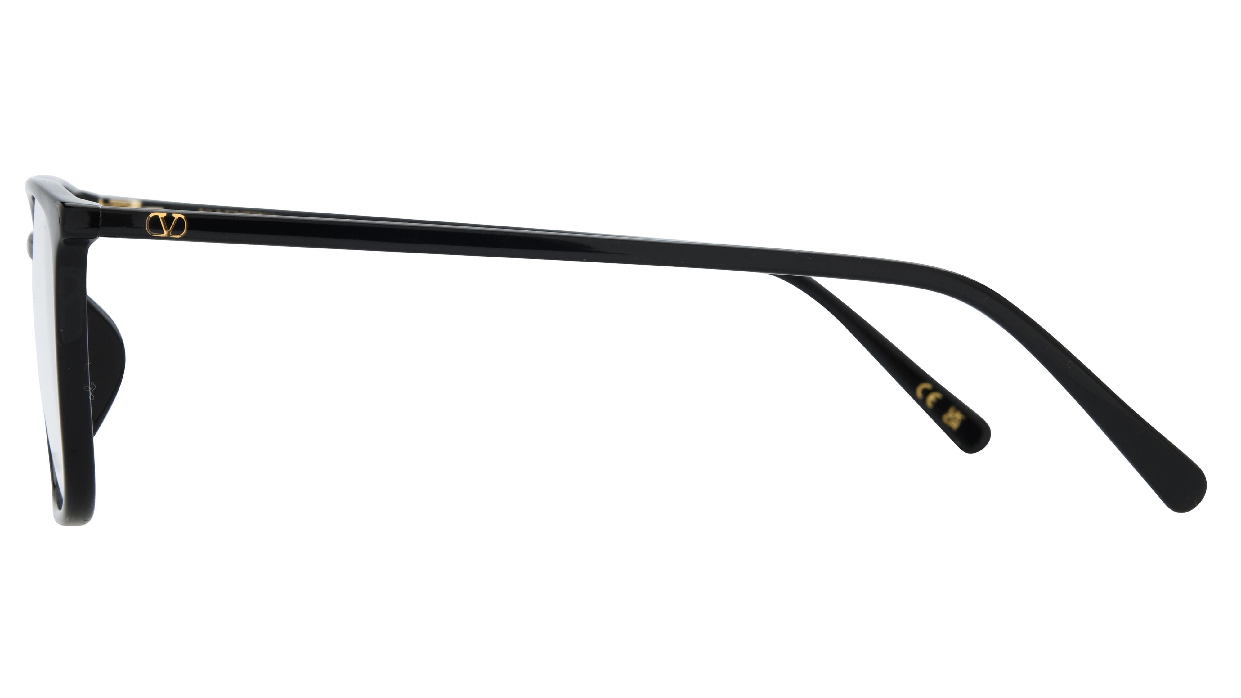 Lunettes de vue Valentino Femme Noir Wayfarer Vg0040Oa Gauche