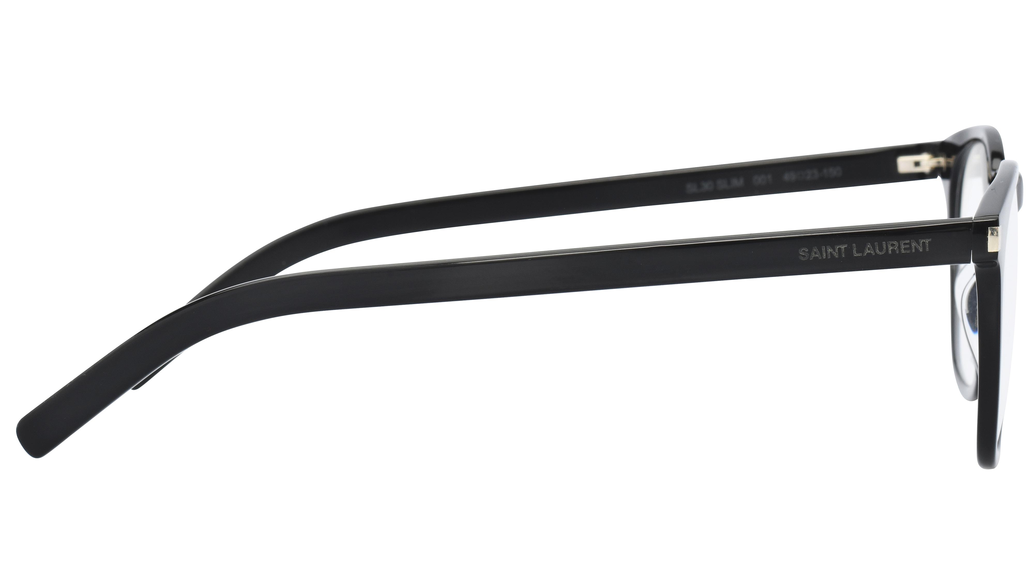 Lunettes de vue Saint Laurent Mixte Noir Pantos Sl30 Droite