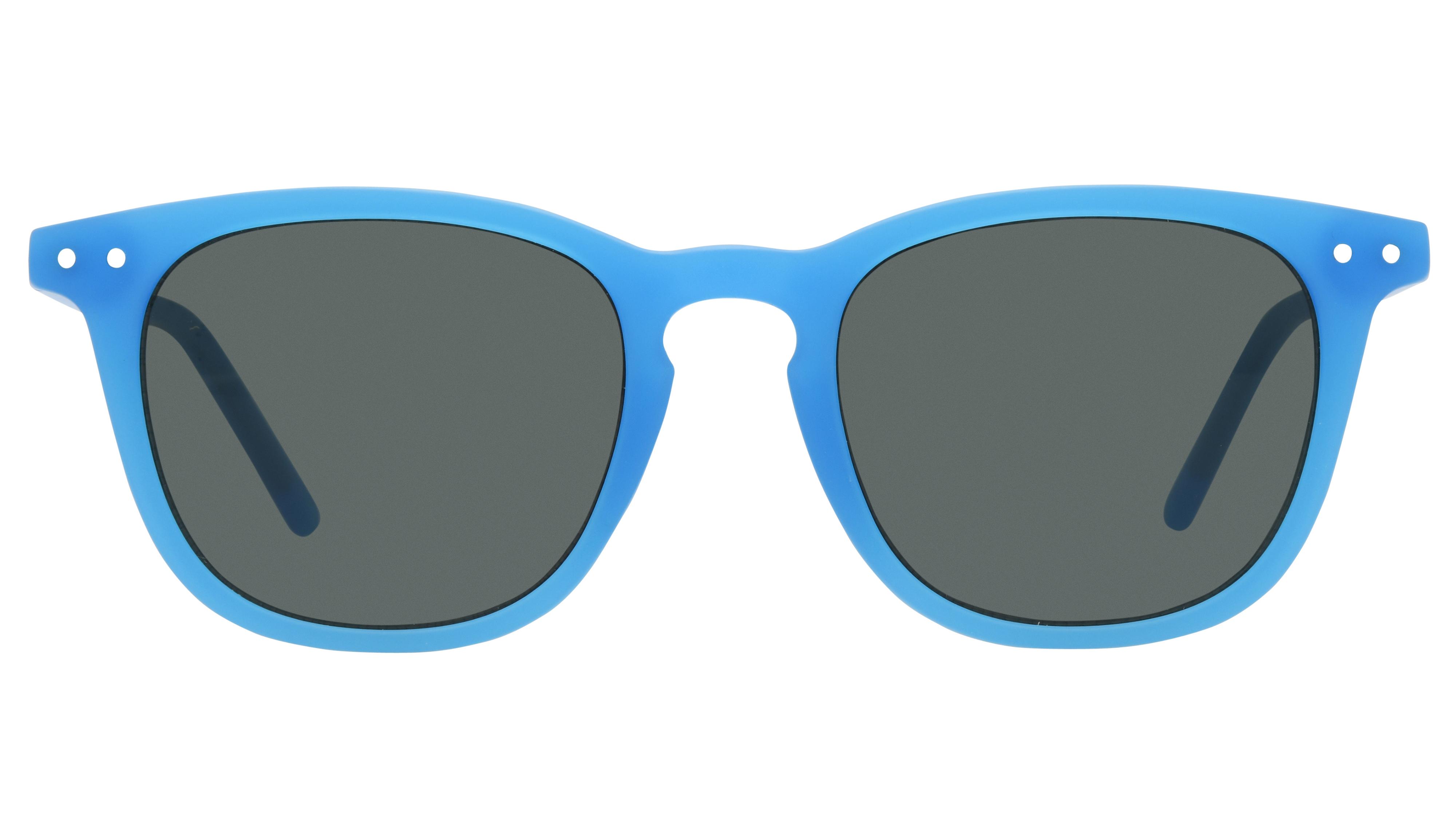 Lunettes de soleil Alternance Enfant Bleu Carré alt23211 Face