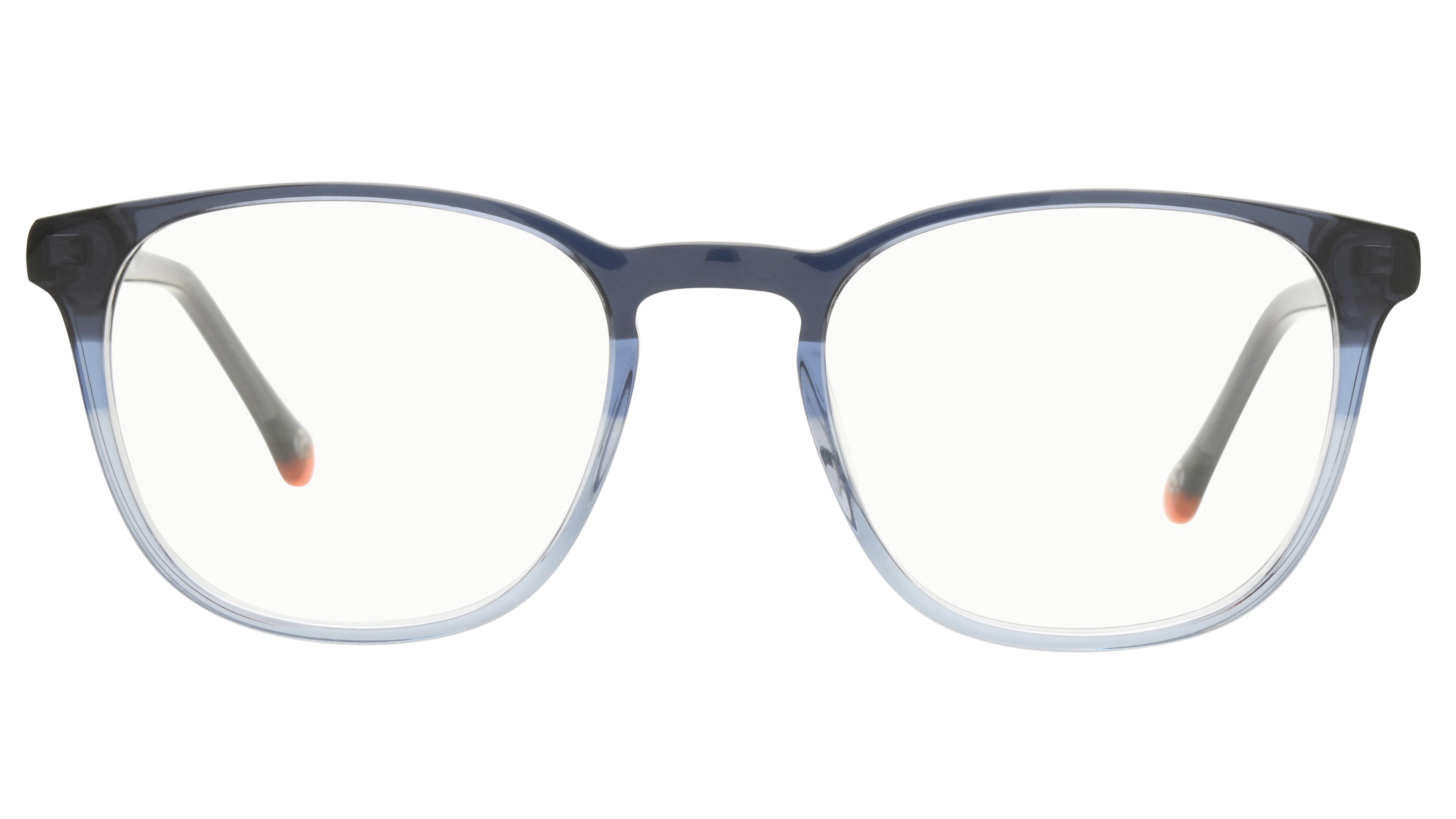 Lunettes de vue Signature Krys Homme Bleu Carré Moj2604 Face