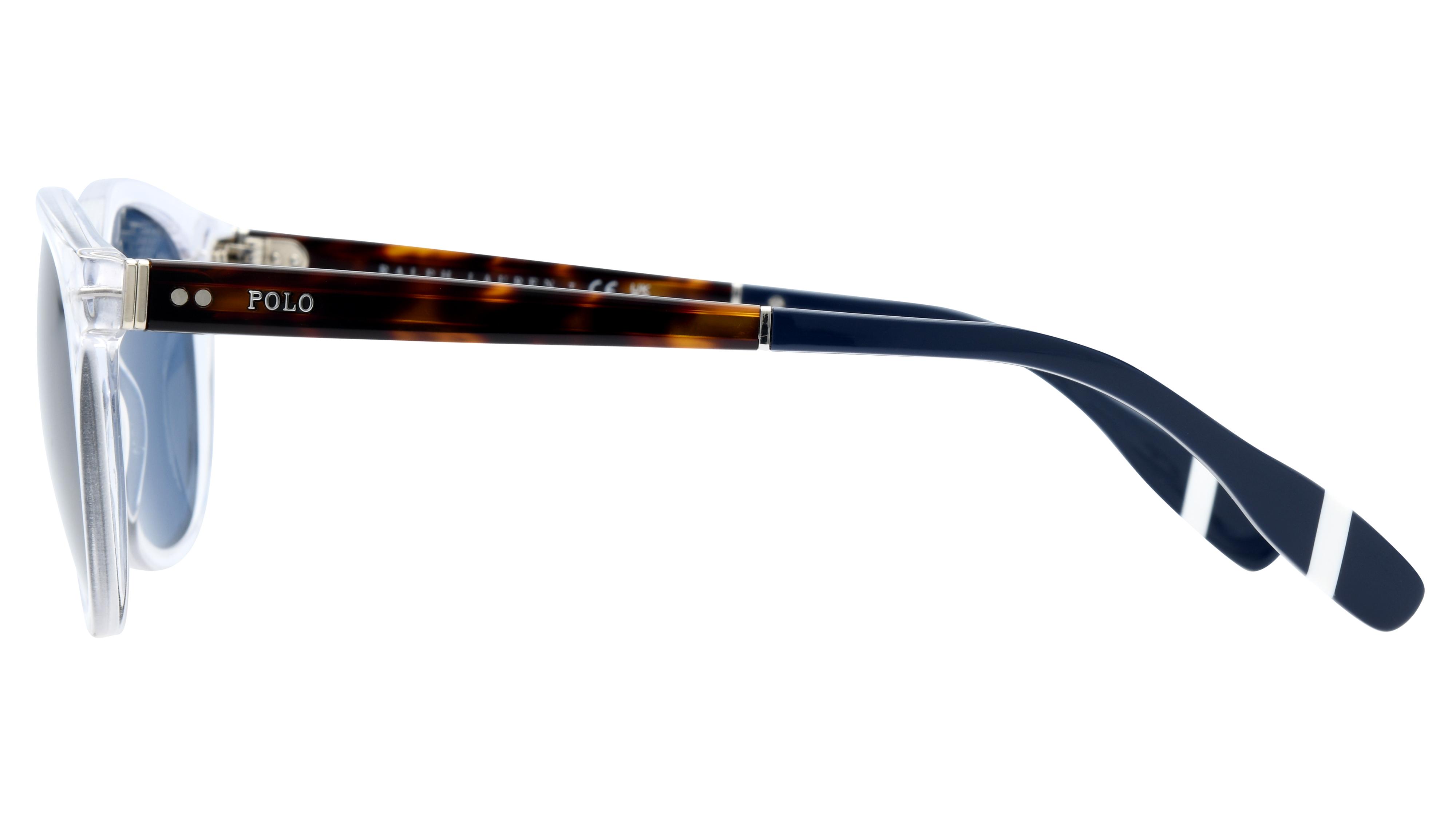 Lunettes de soleil Polo Ralph Lauren Homme Transparent Pantos PH4206 Gauche