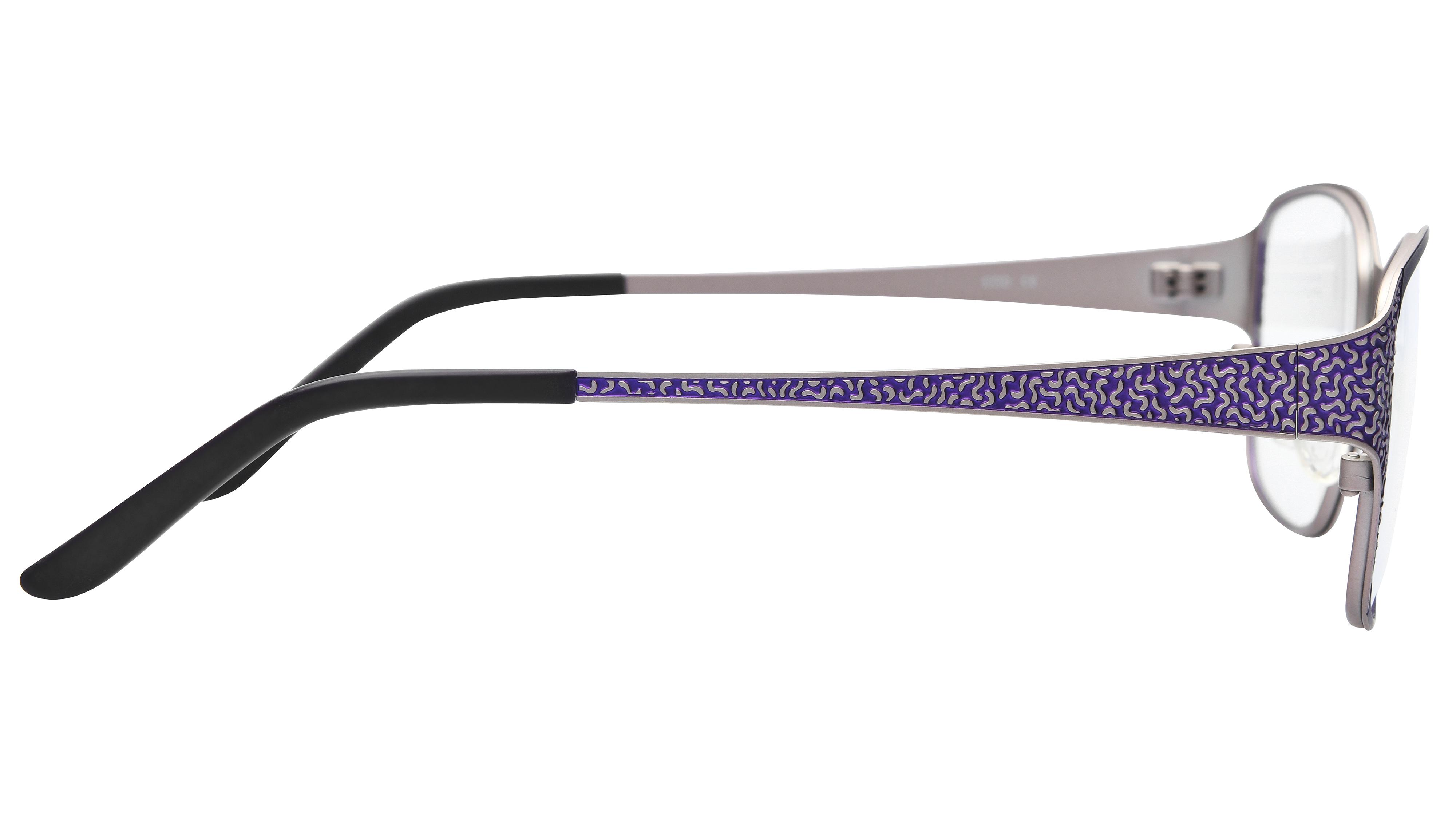 Lunettes De Vue Baia Baa1704 911 Violet Mat Arrondie Krys
