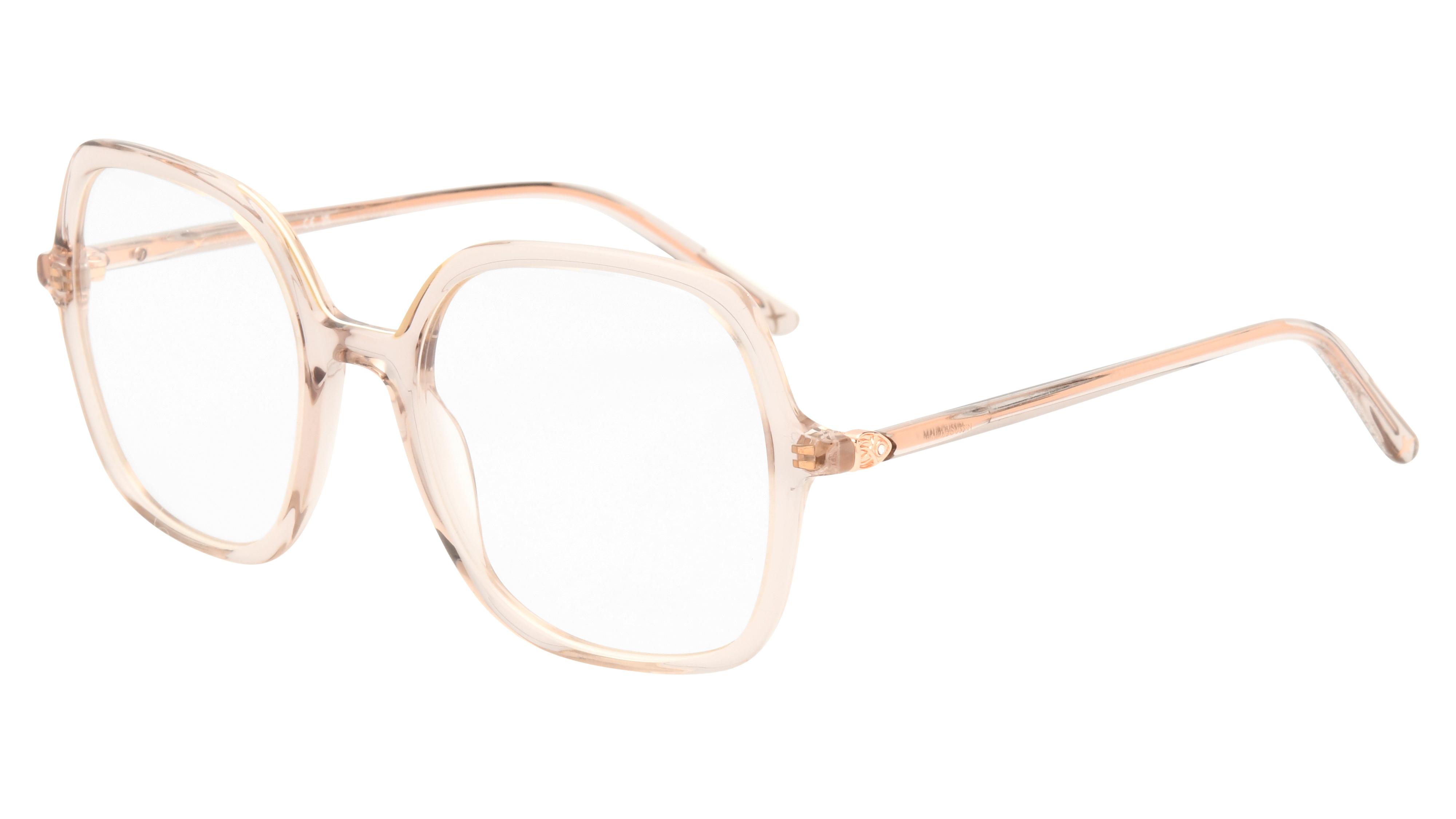 Lunettes de vue Mauboussin MAU2305 03 Rose Pale Cristal Rectangle Krys