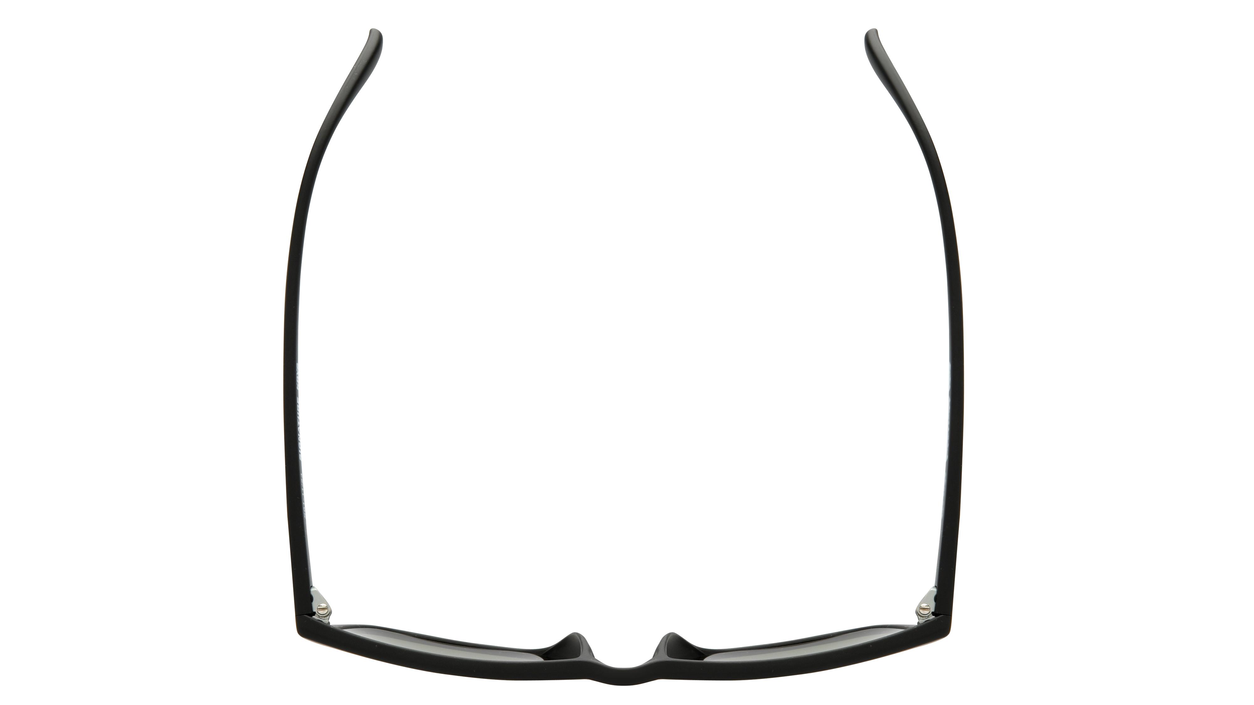 Lunettes de soleil Signature Krys Homme Noir Rectangle Ske2516-B Dessus