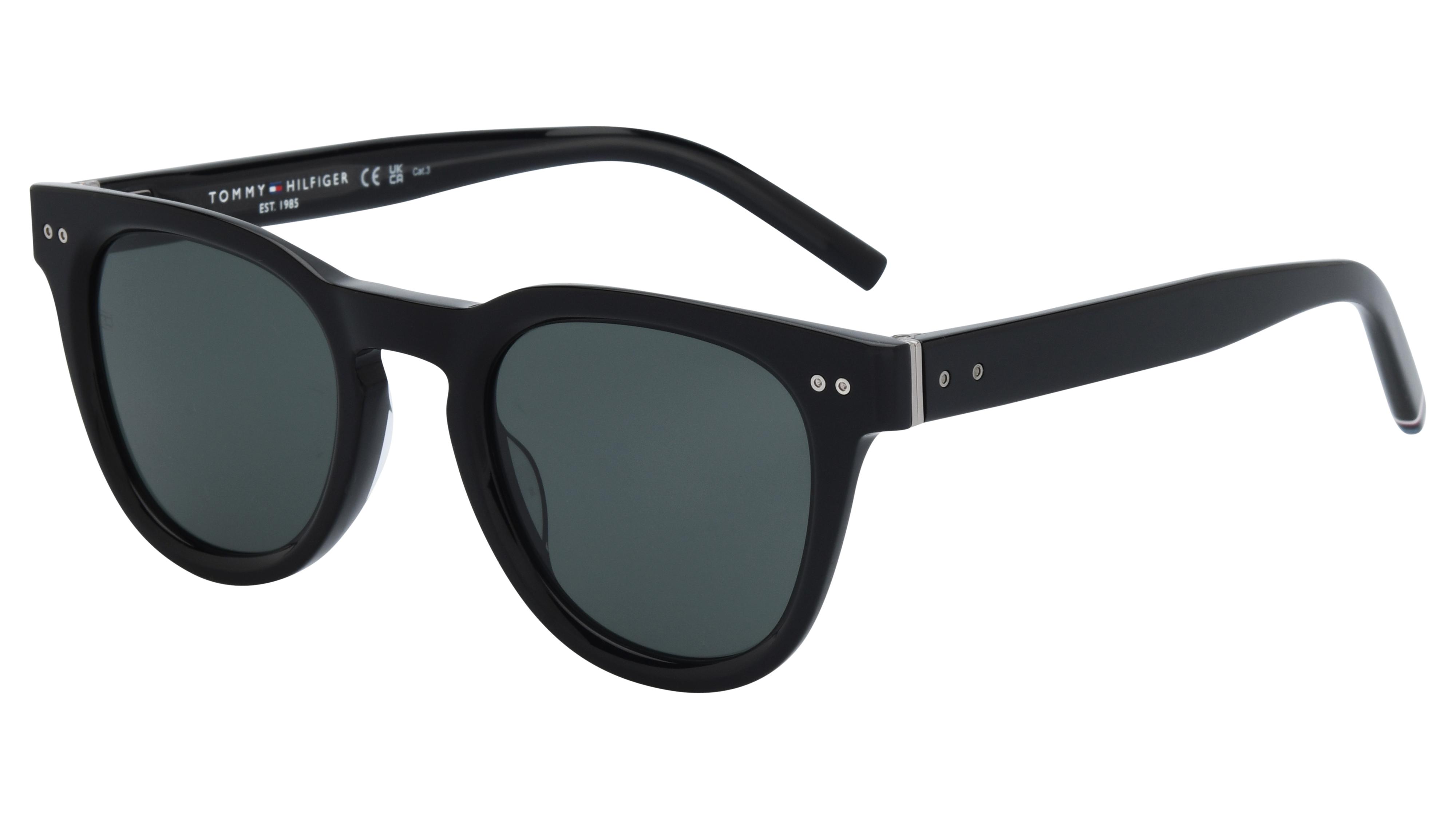 Lunettes de soleil Tommy Hilfiger Homme Noir Pantos TH Trois-Quart