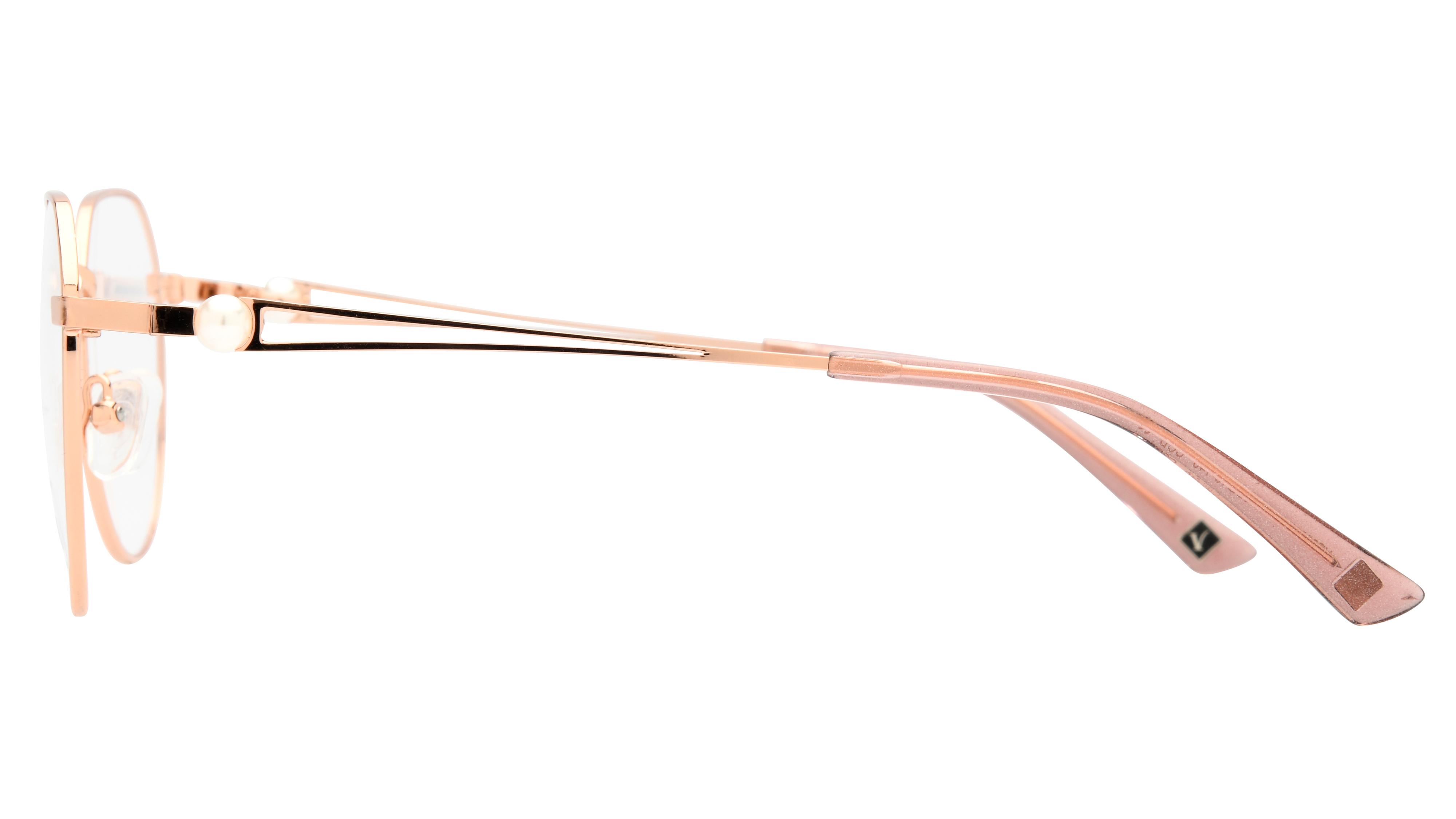 Lunettes de vue Vetyver Femme Or Pantos ve2501f Gauche