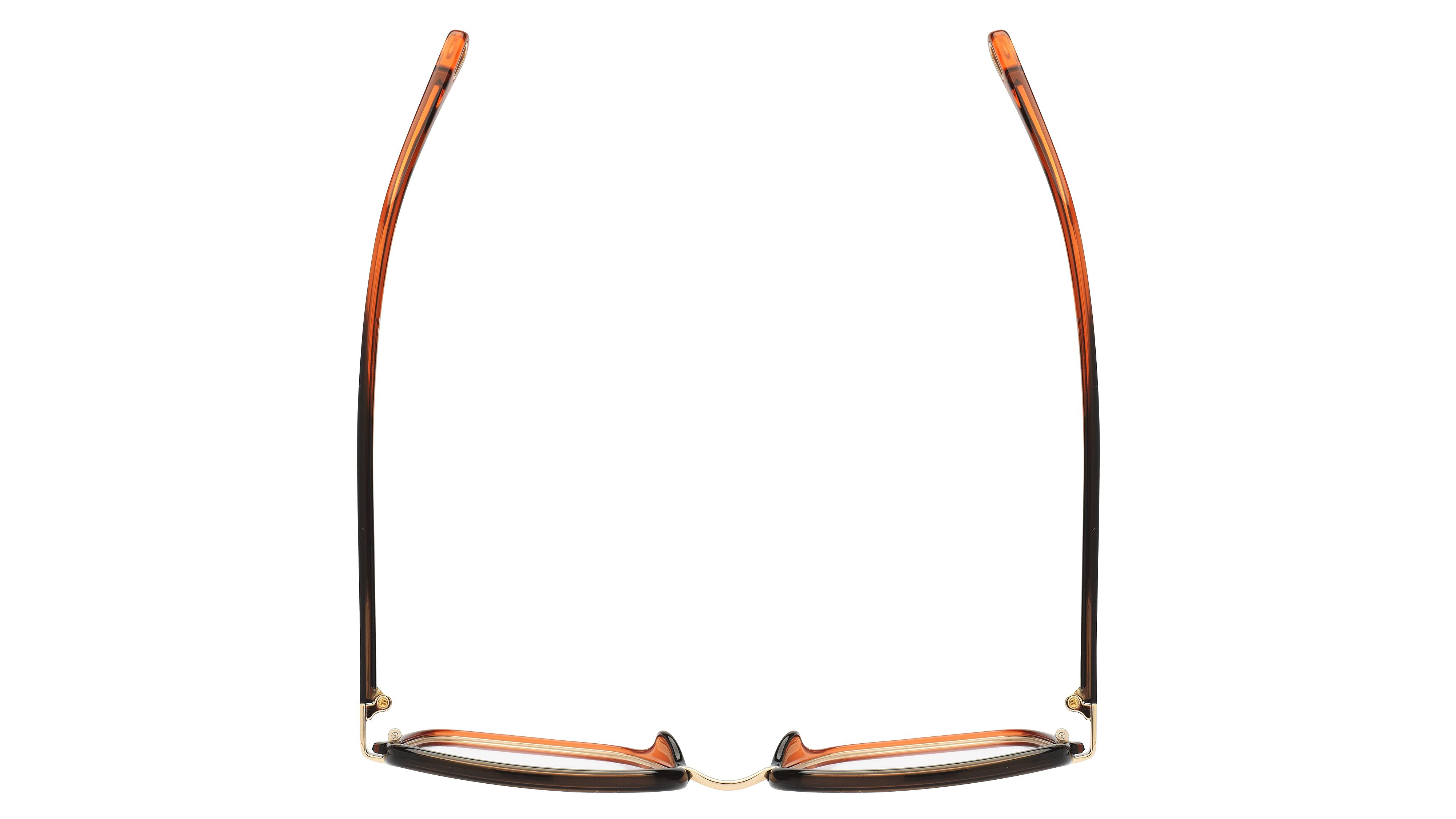 Lunettes de vue Chloé Femme Marron Carré CH0034O Dessus