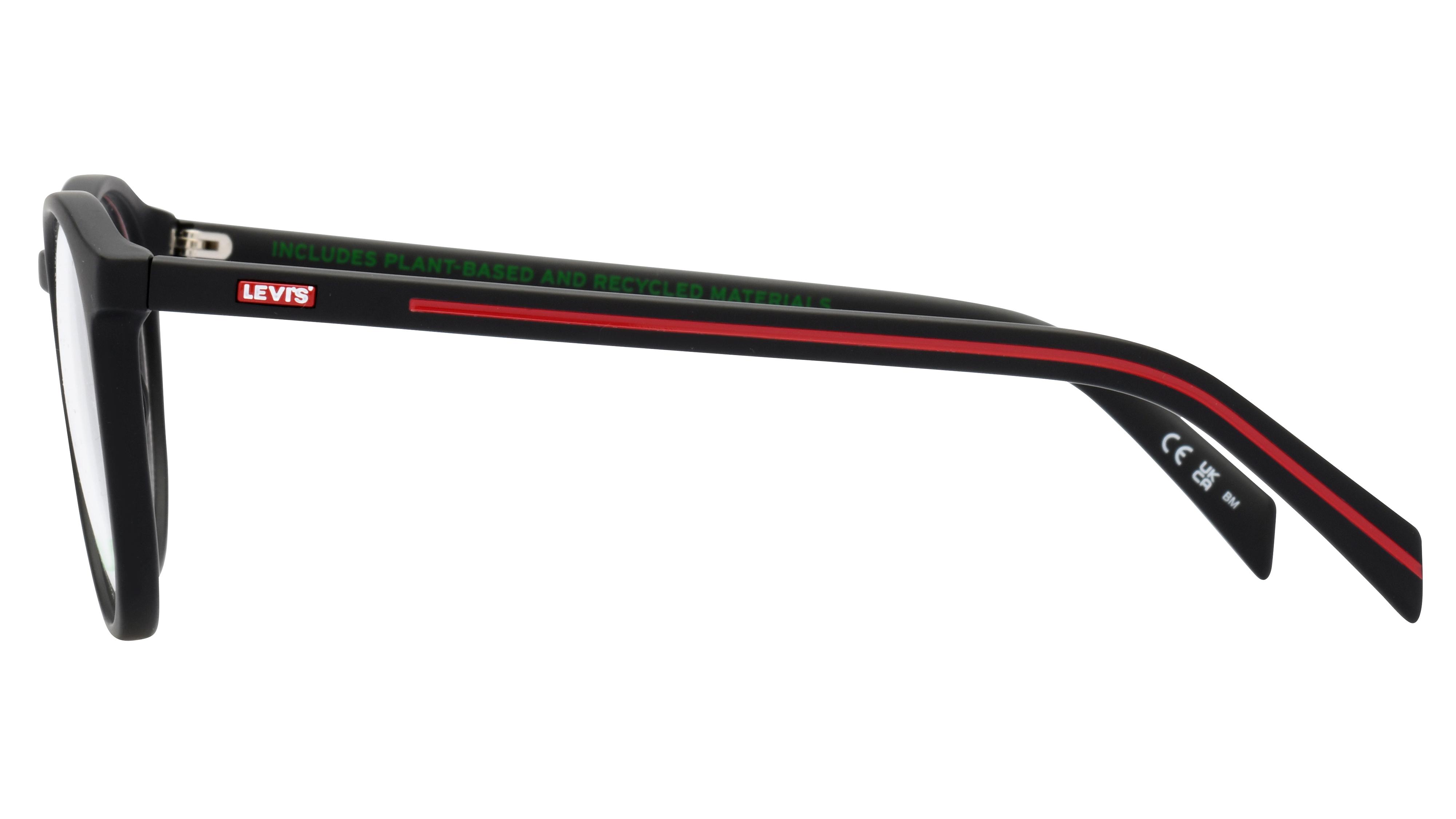Lunettes de vue Levi's Homme Noir Pantos Lv5048 Gauche