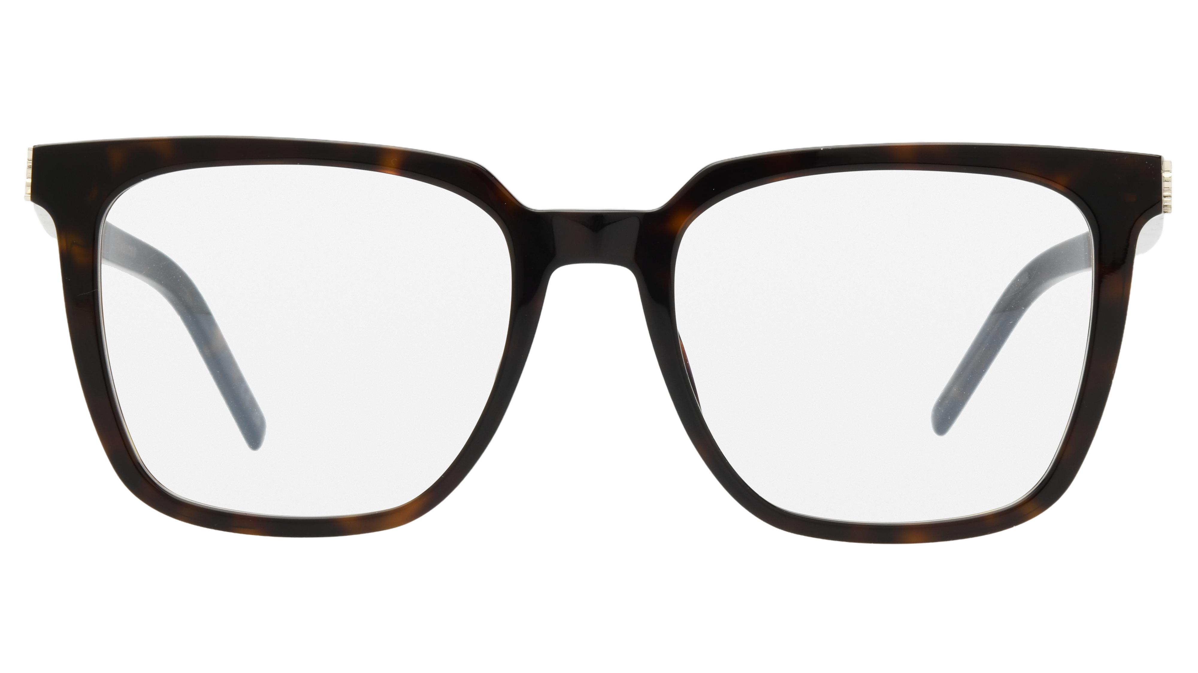 Lunettes de vue Saint Laurent Femme Marron Rectangle Slm146Opt Face