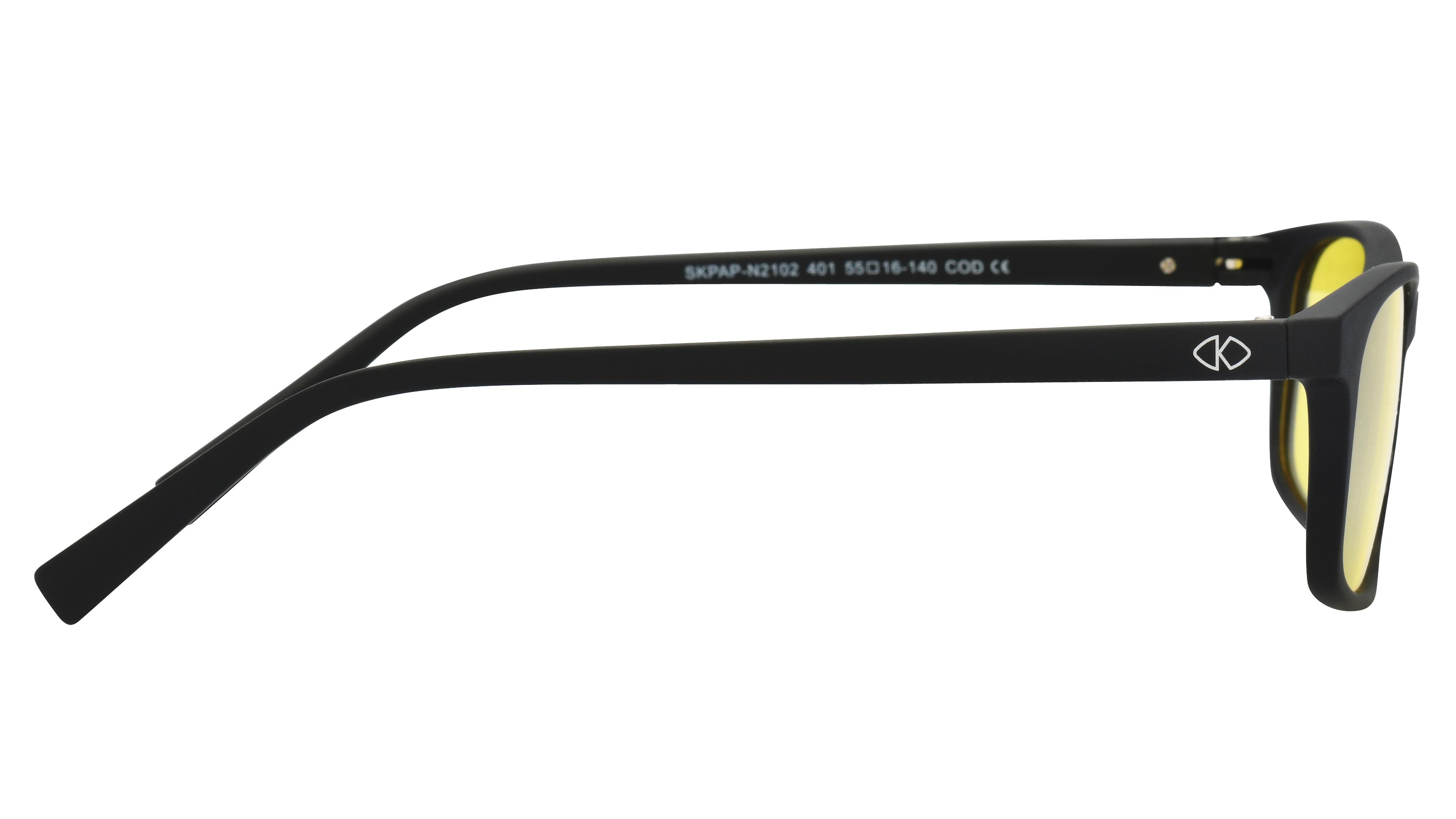 Lunettes de conduite Signature Krys Mixte Noir Rectangle Skpap-N2102 Droite