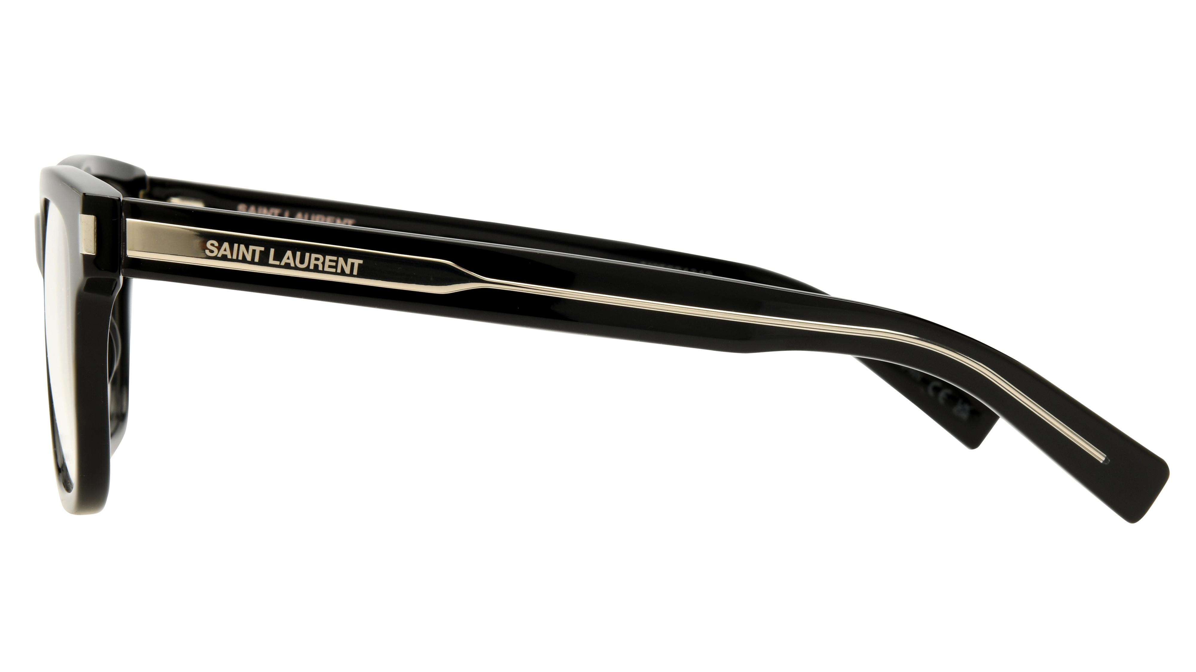 Lunettes de vue Saint Laurent Homme Noir Rectangle SL Gauche