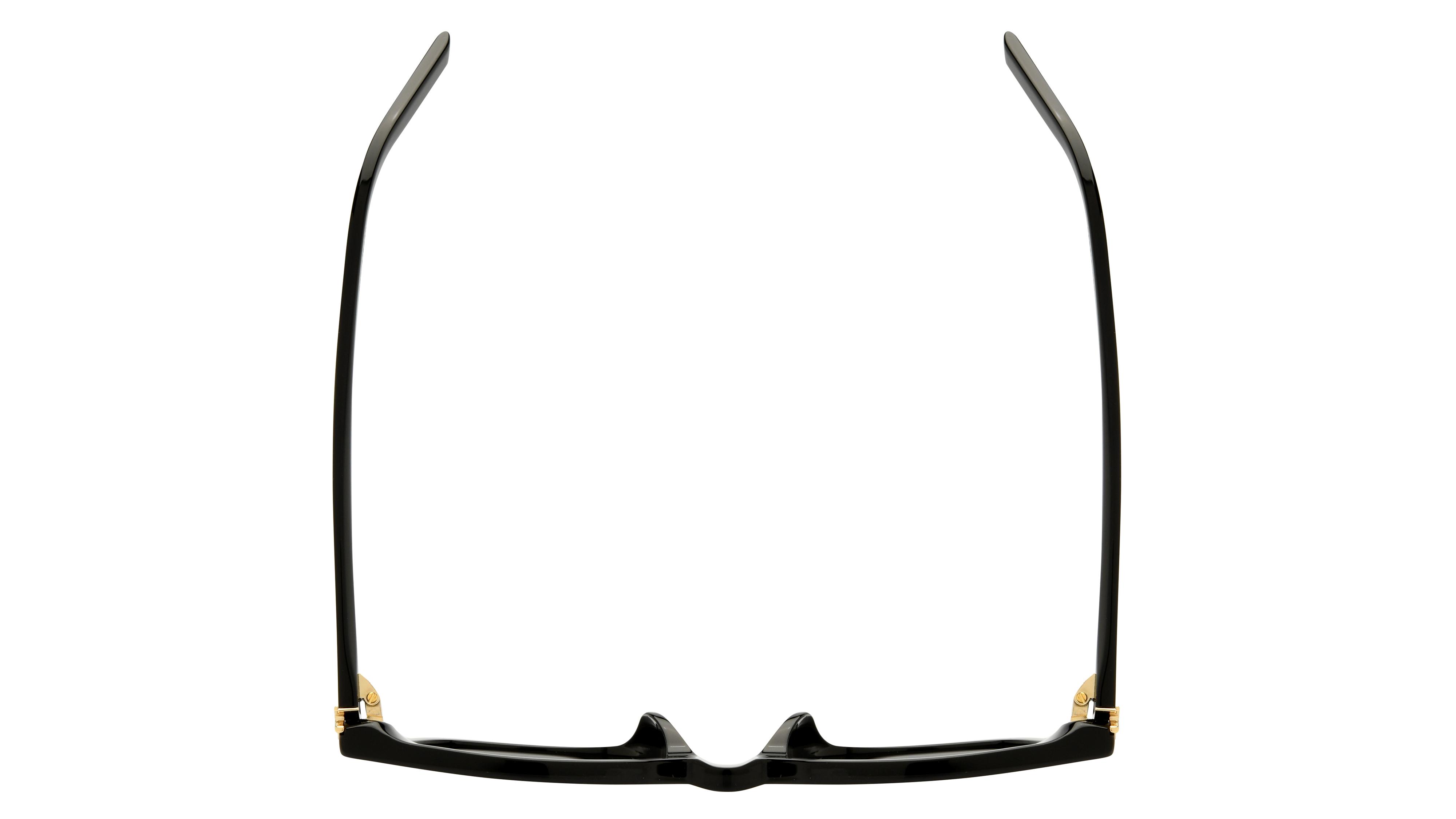 Lunettes de soleil Saint Laurent Mixte Noir Papillon SL Dessus