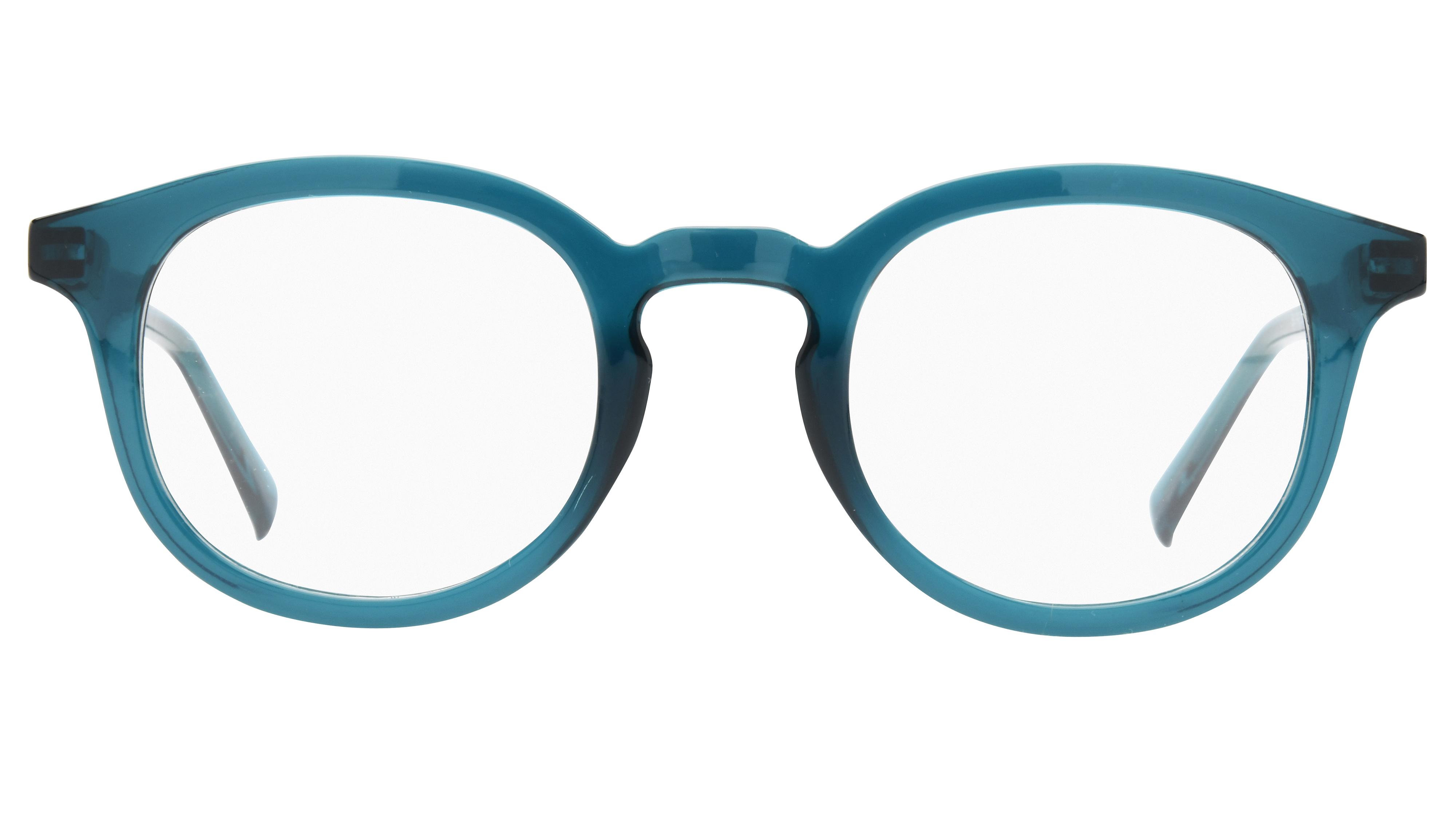 Lunettes anti-lumière bleue Signature Krys Mixte Bleu Pantos Skpap-E2302 Face
