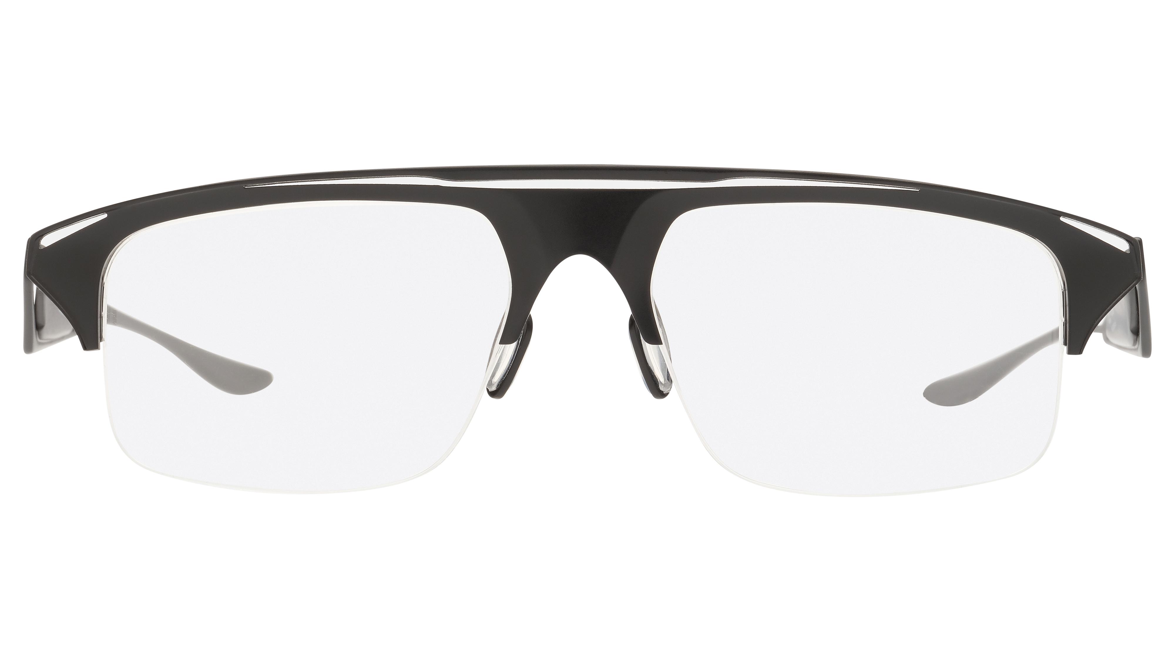Lunettes de vue Oakley Homme Noir Rectangle ox5093 Face