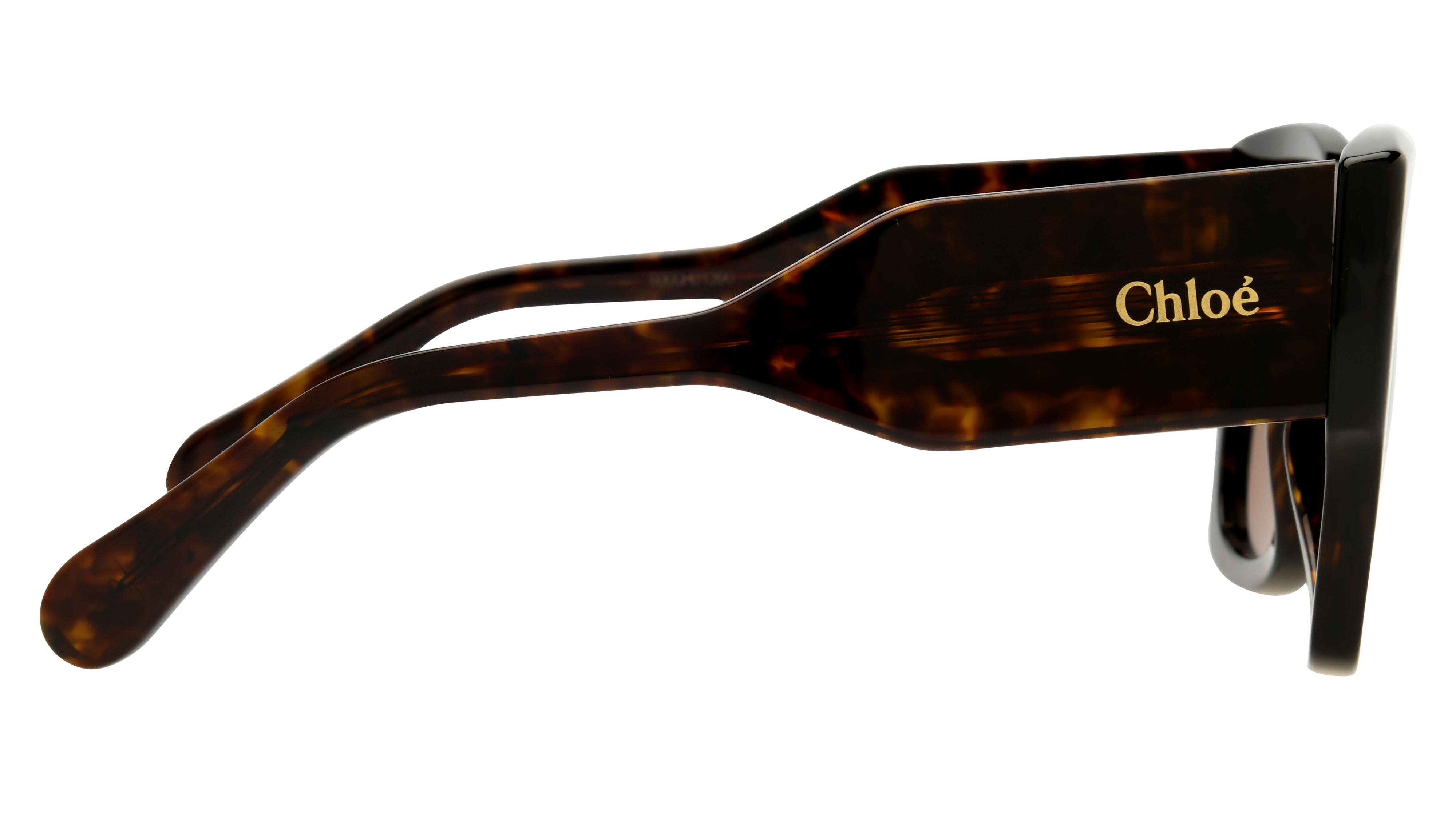 Lunettes de soleil Chloé Femme Écaille Papillon CH0252S Droite
