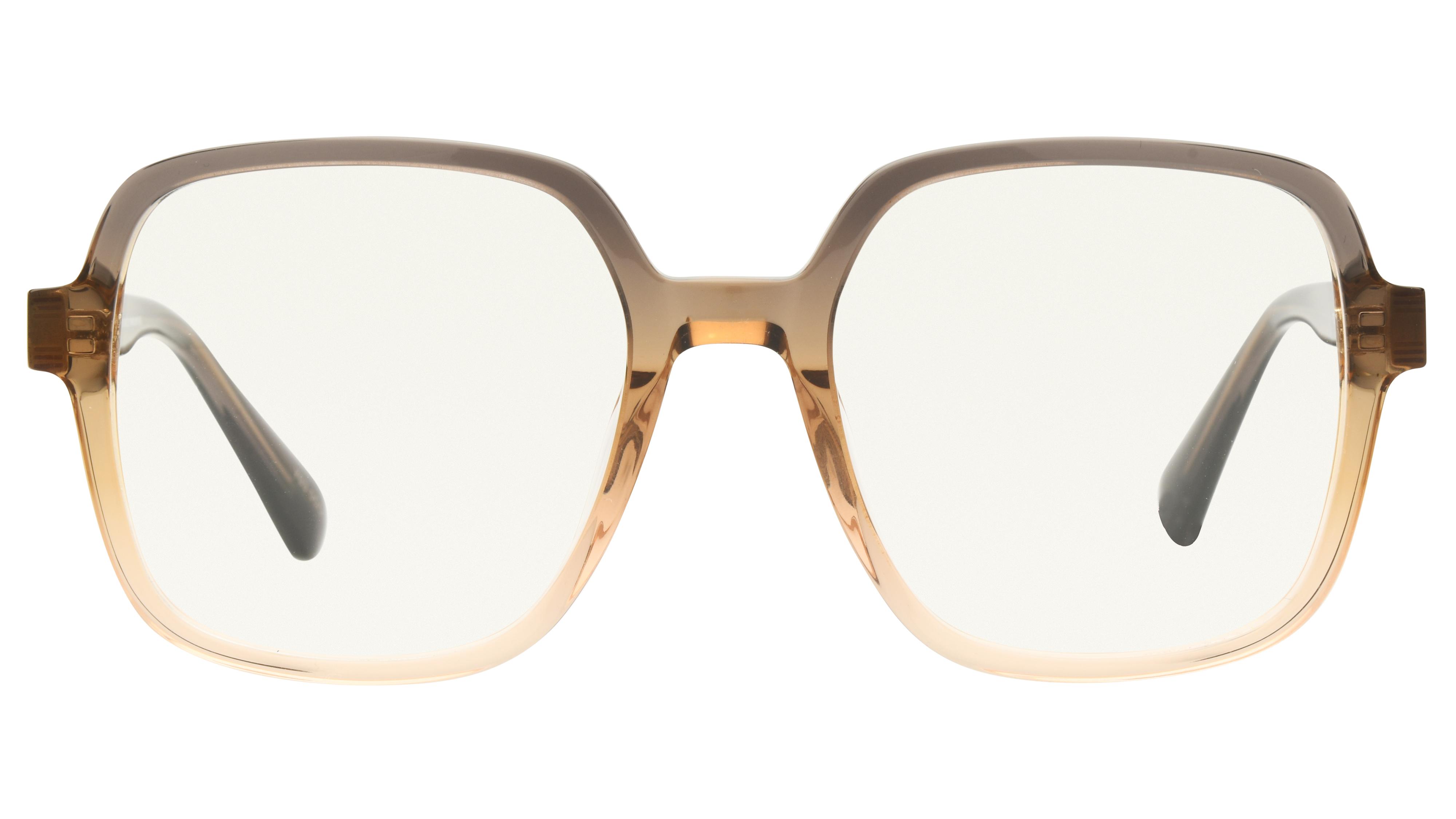 Lunettes de vue French Disorder Femme Marron Carré Fd2511 Face