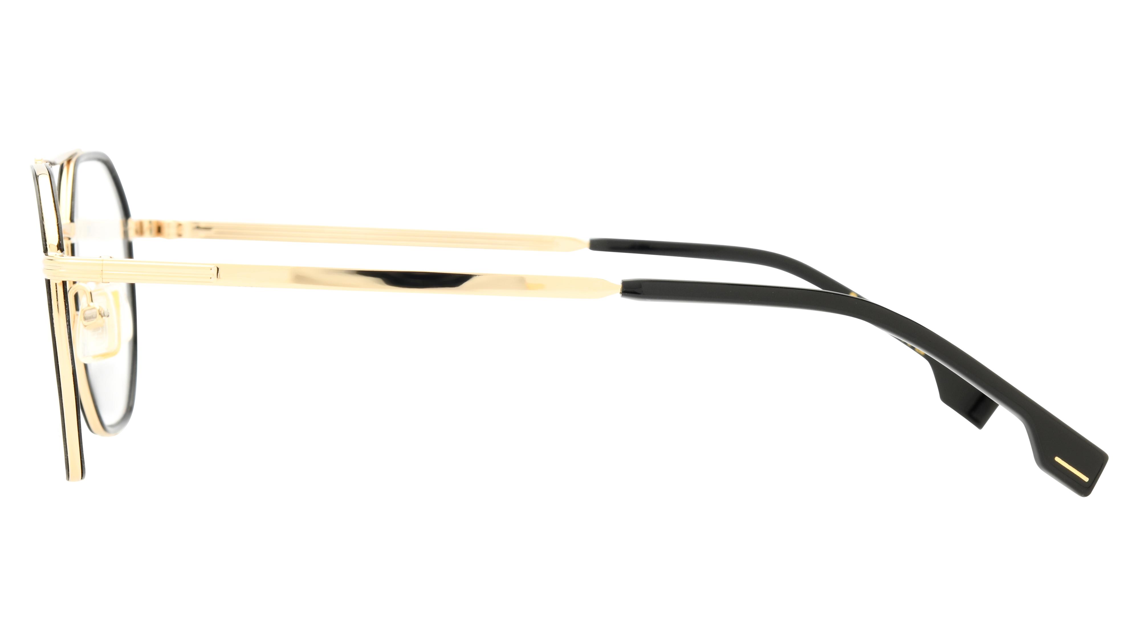 Lunettes de vue Boss Homme Or Aviateur Boss1632 Gauche