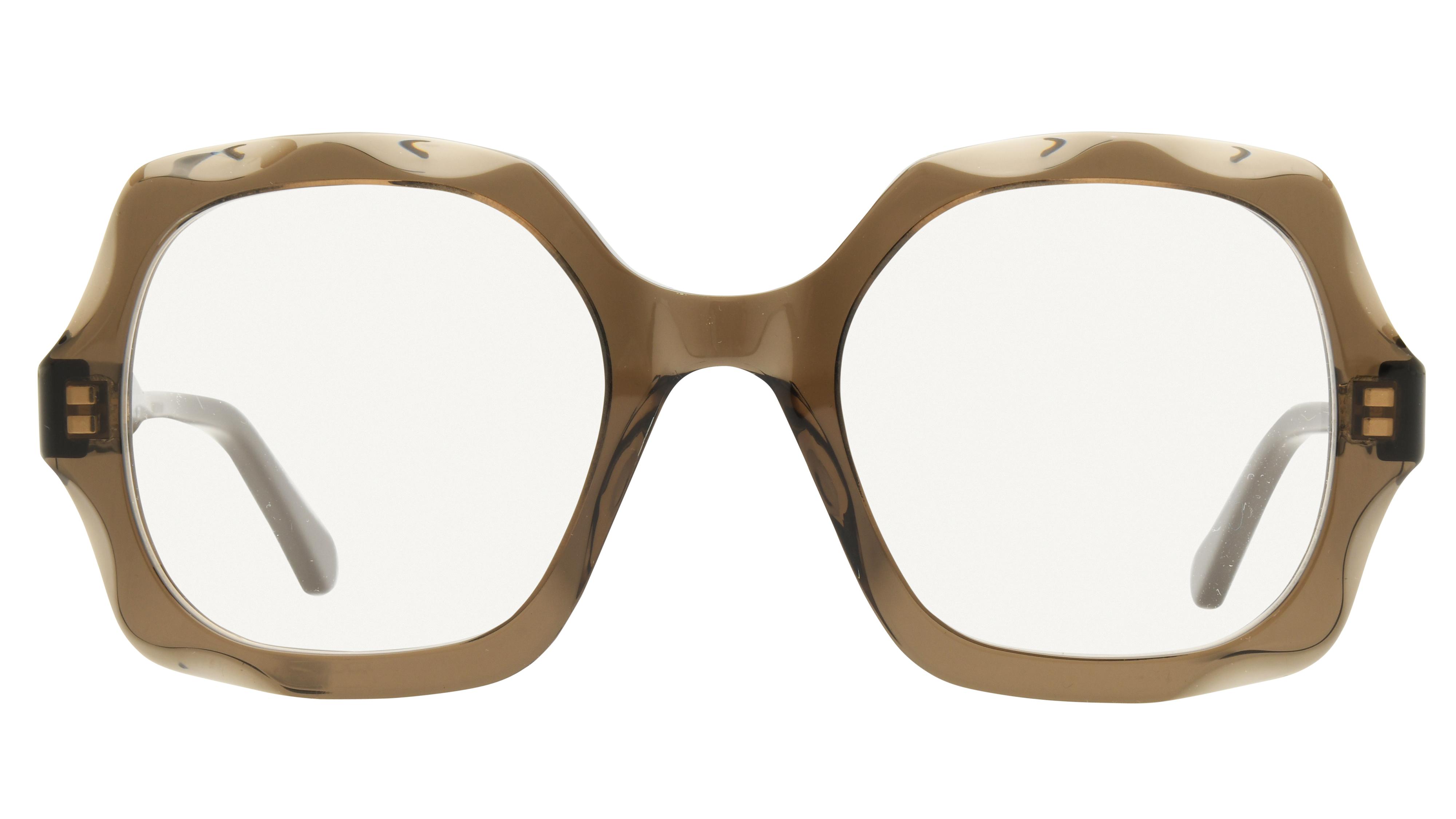 Lunettes de vue Chloé Femme Marron Carré ch0228o Face