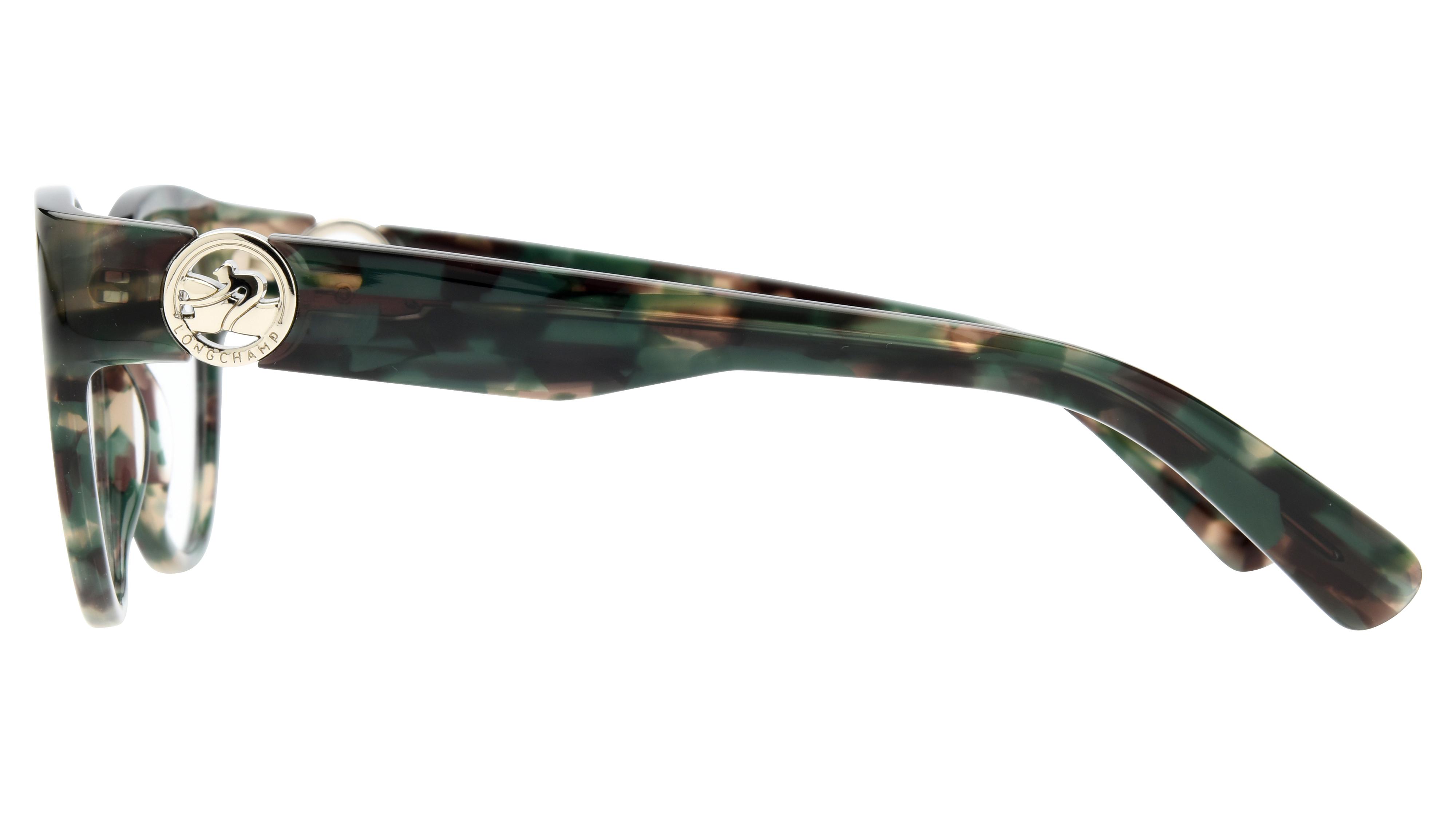 Lunettes de vue Longchamp Femme Vert Pantos Lo2729 Gauche