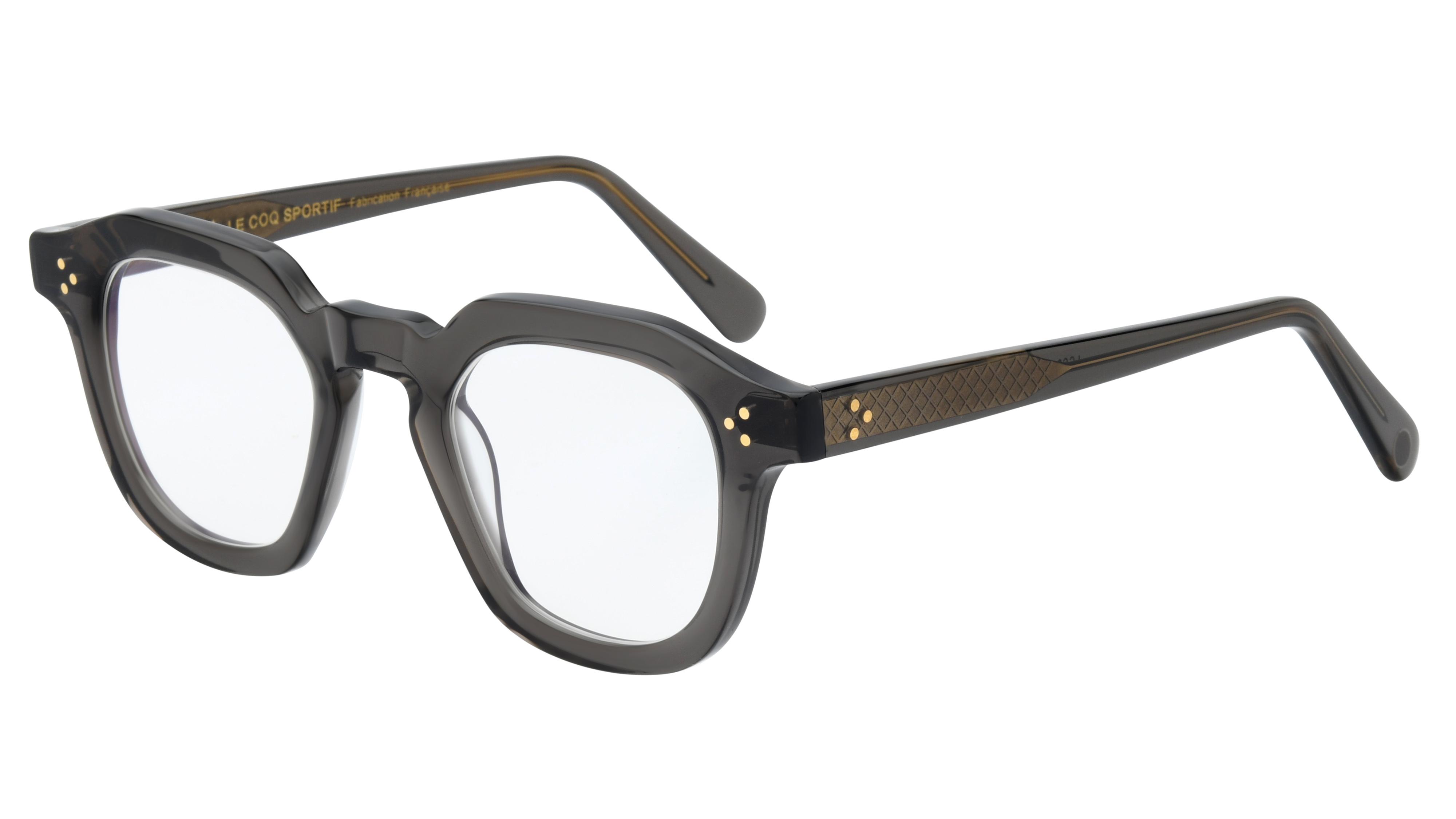 Lunettes de vue Le Coq Sportif Homme Gris Ovale Lcs2507 Trois-Quart