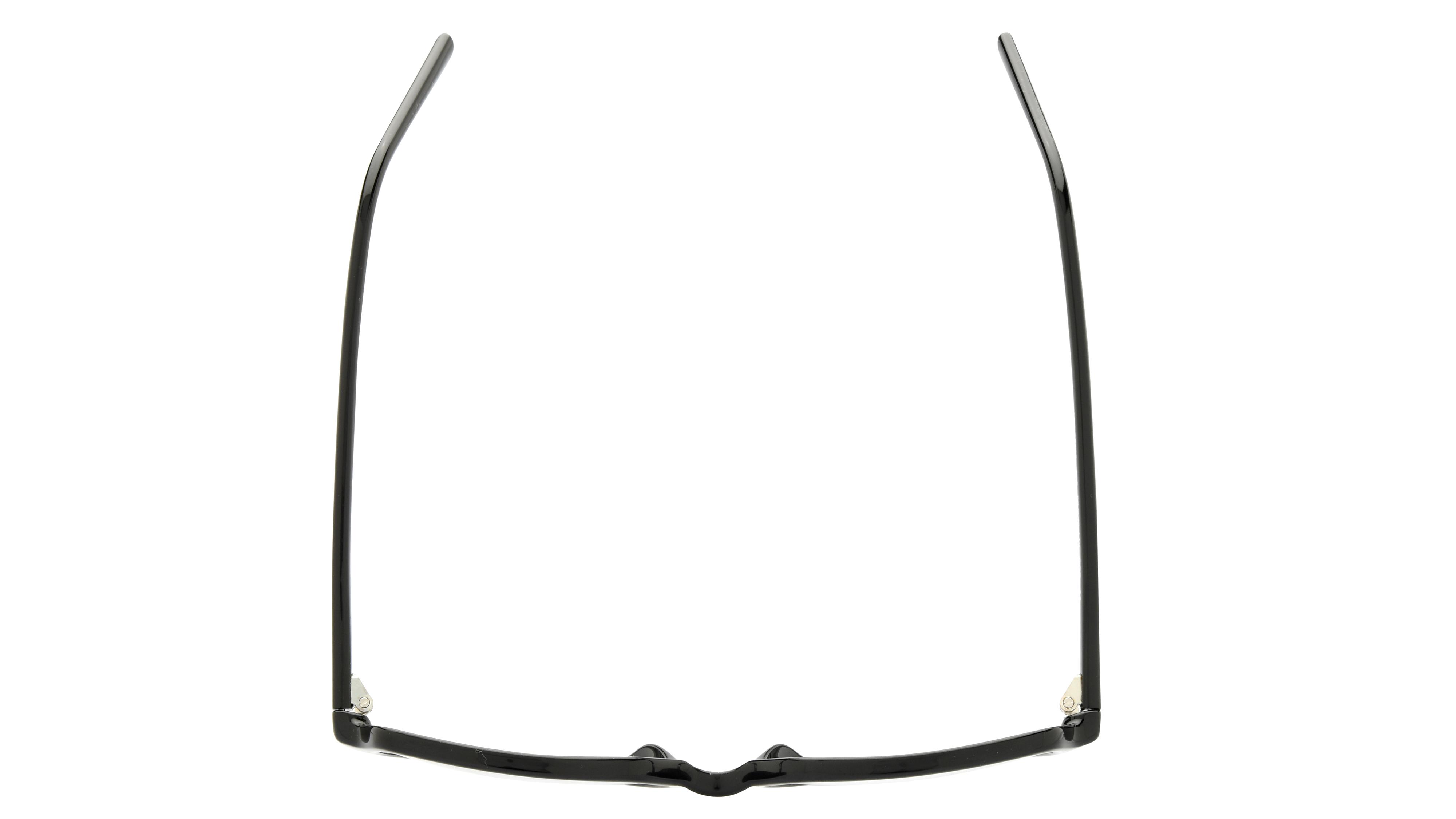 Lunettes de vue Alternance Femme Noir Carré Alt20116 Dessus