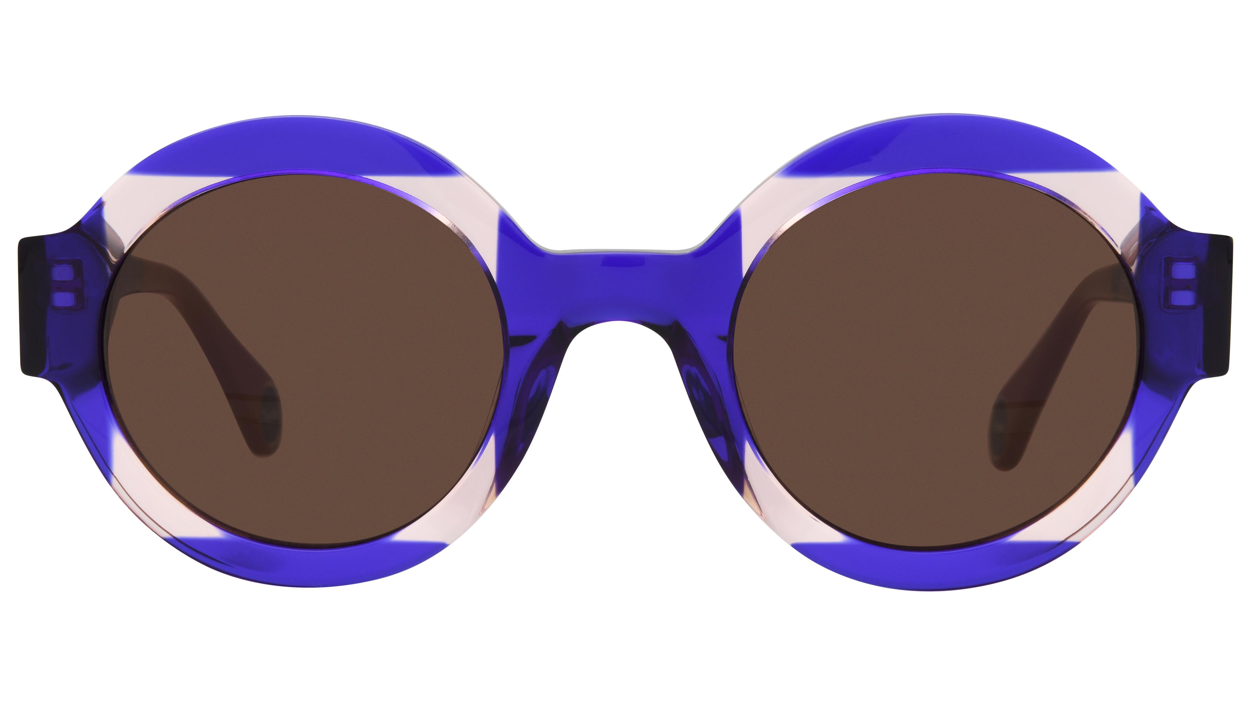 Lunettes de soleil WOOW Femme Transparent Ronde Supertactic Face