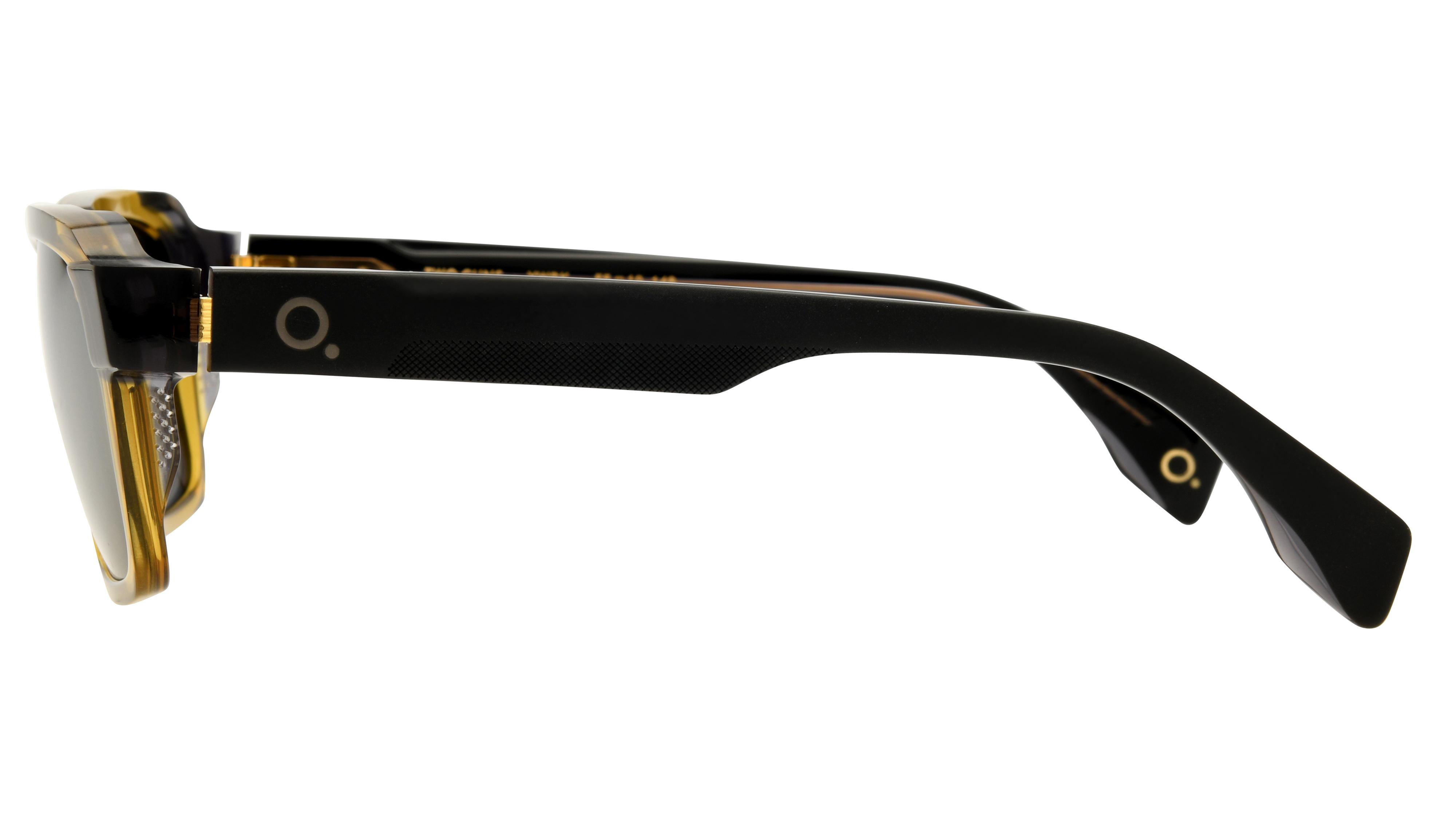 Lunettes de soleil Etnia Barcelona Homme Jaune Rectangle Two Gauche