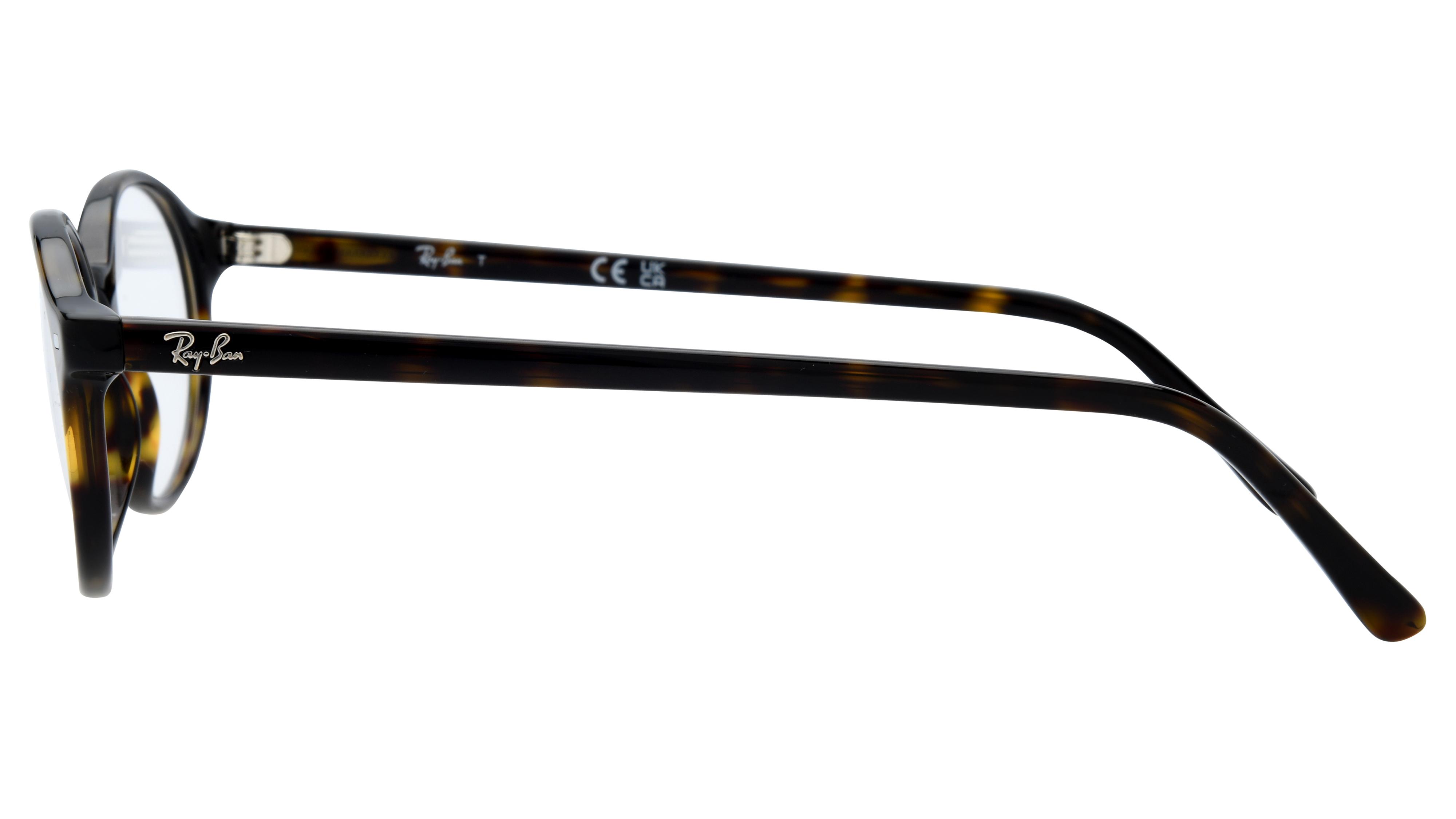 Lunettes de vue Ray-Ban Mixte Écaille Ovale Rx5429 Gauche