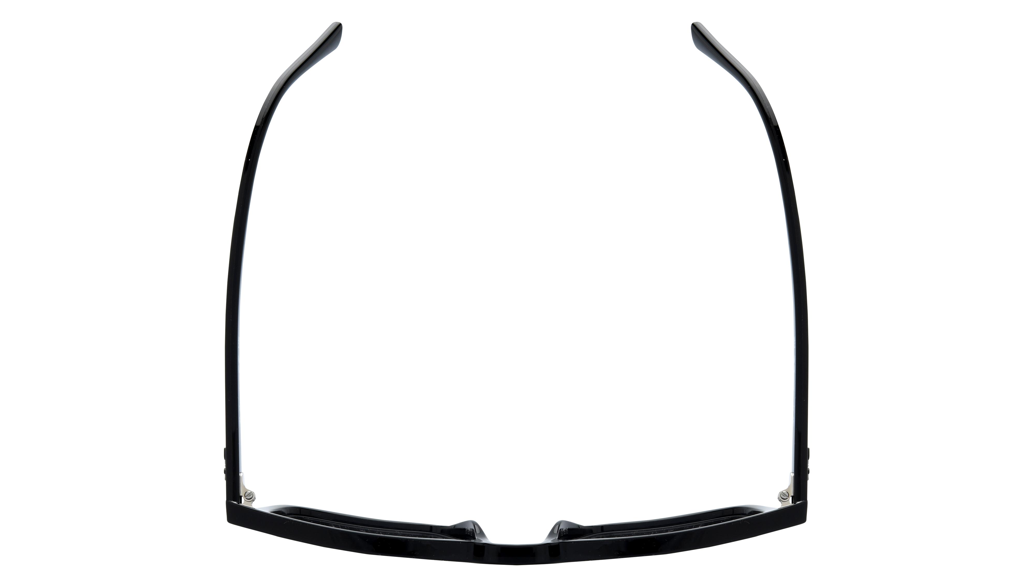 Lunettes de vue Ray-Ban Mixte Noir Rectangle Rx7239 Dessus