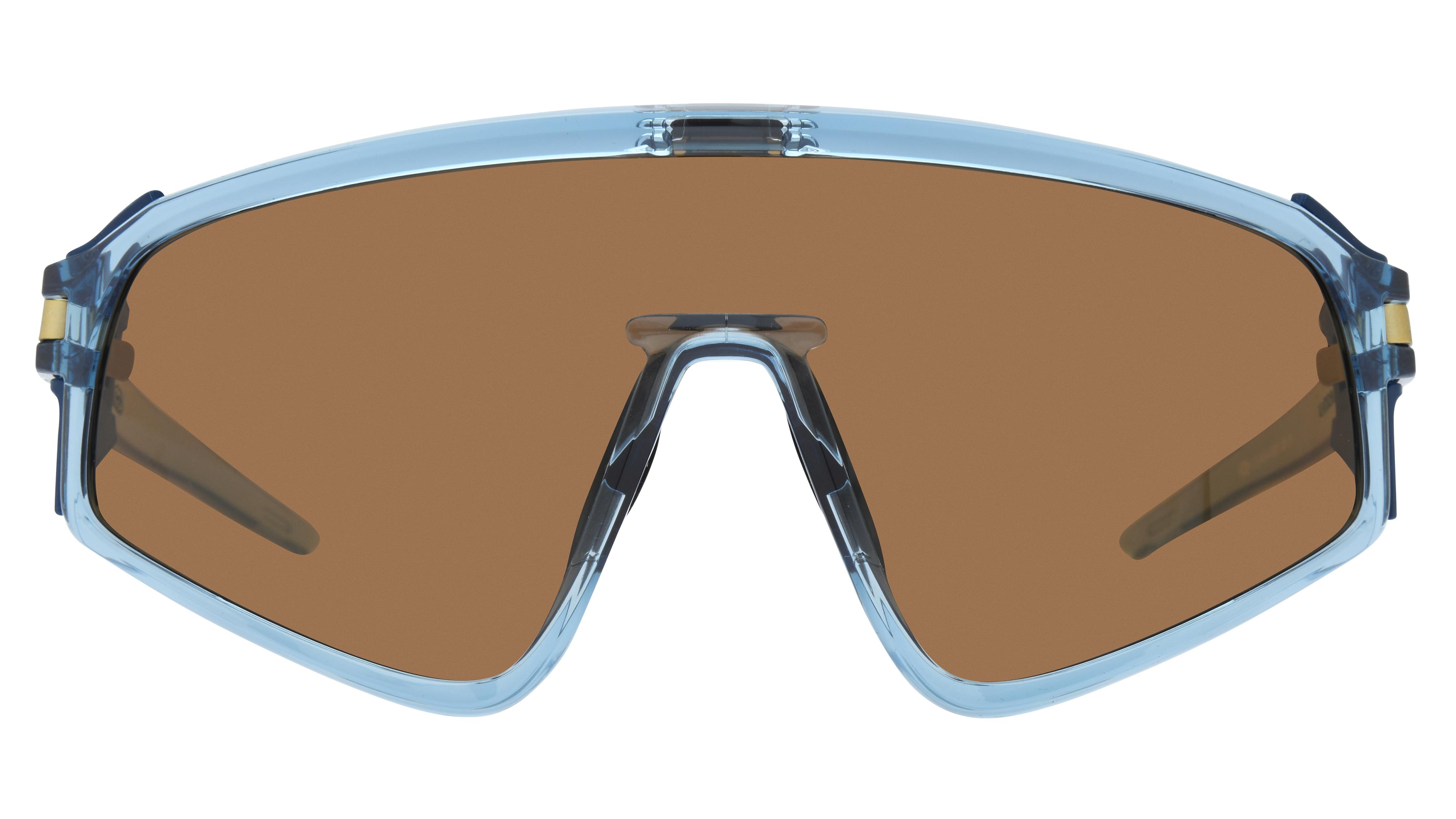 Lunettes de soleil Oakley Mixte Bleu Rectangle Oo9404 Face