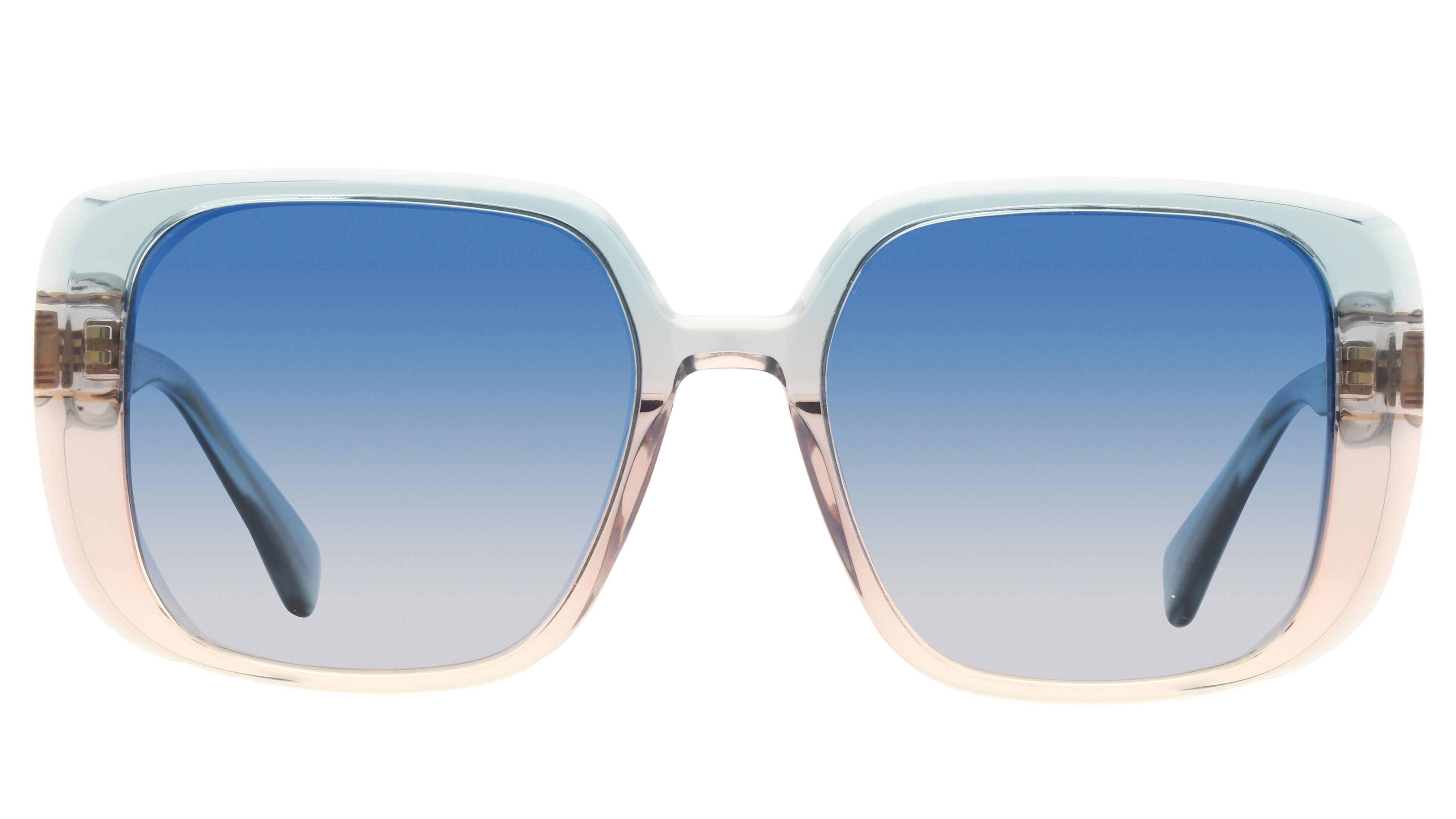 Lunettes de soleil French Disorder Femme Rose Carré Fd2509/S Face