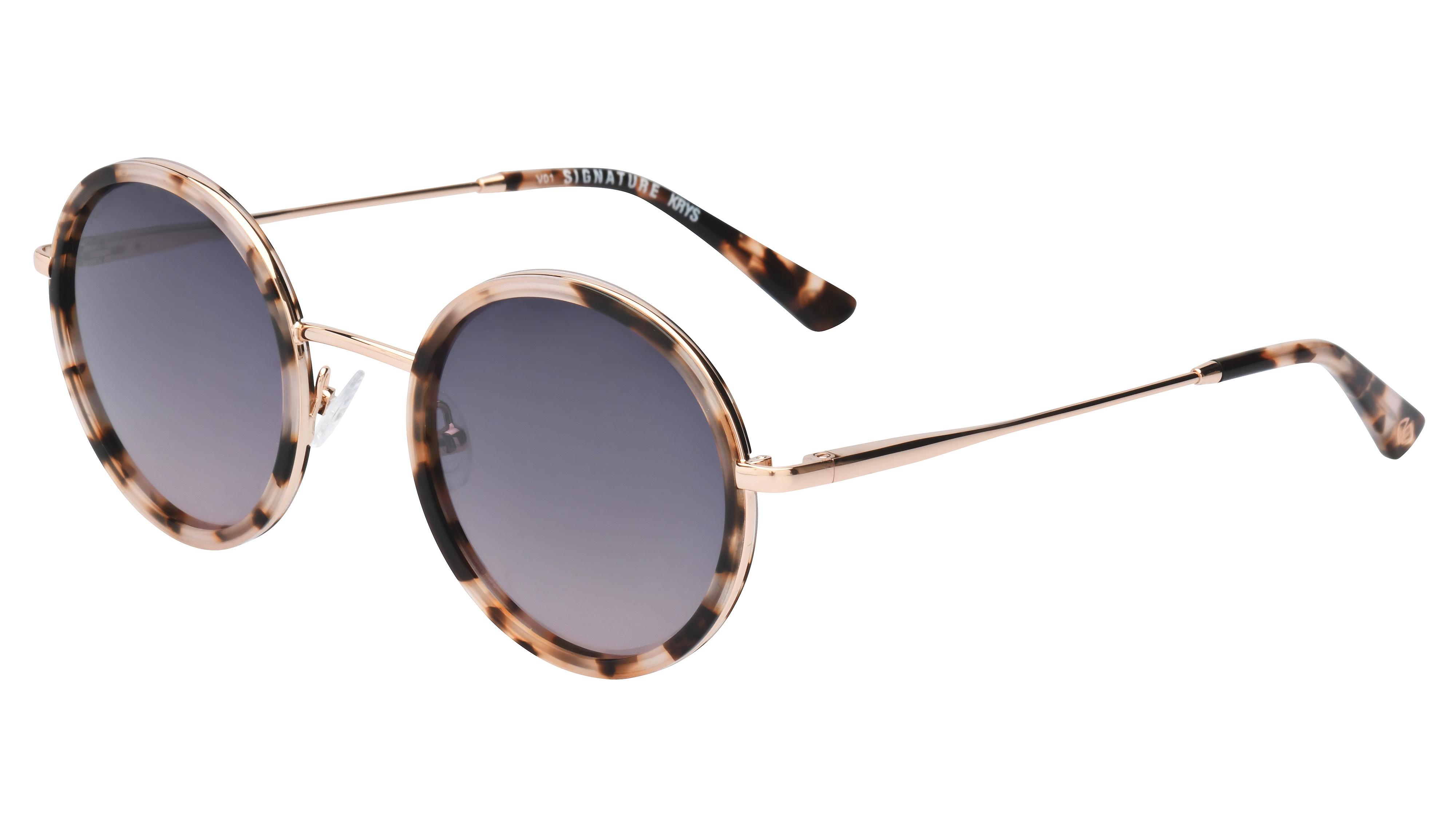 Soleil Rondes Lunette De Soleil Effet Miroir Rose Lunettes De