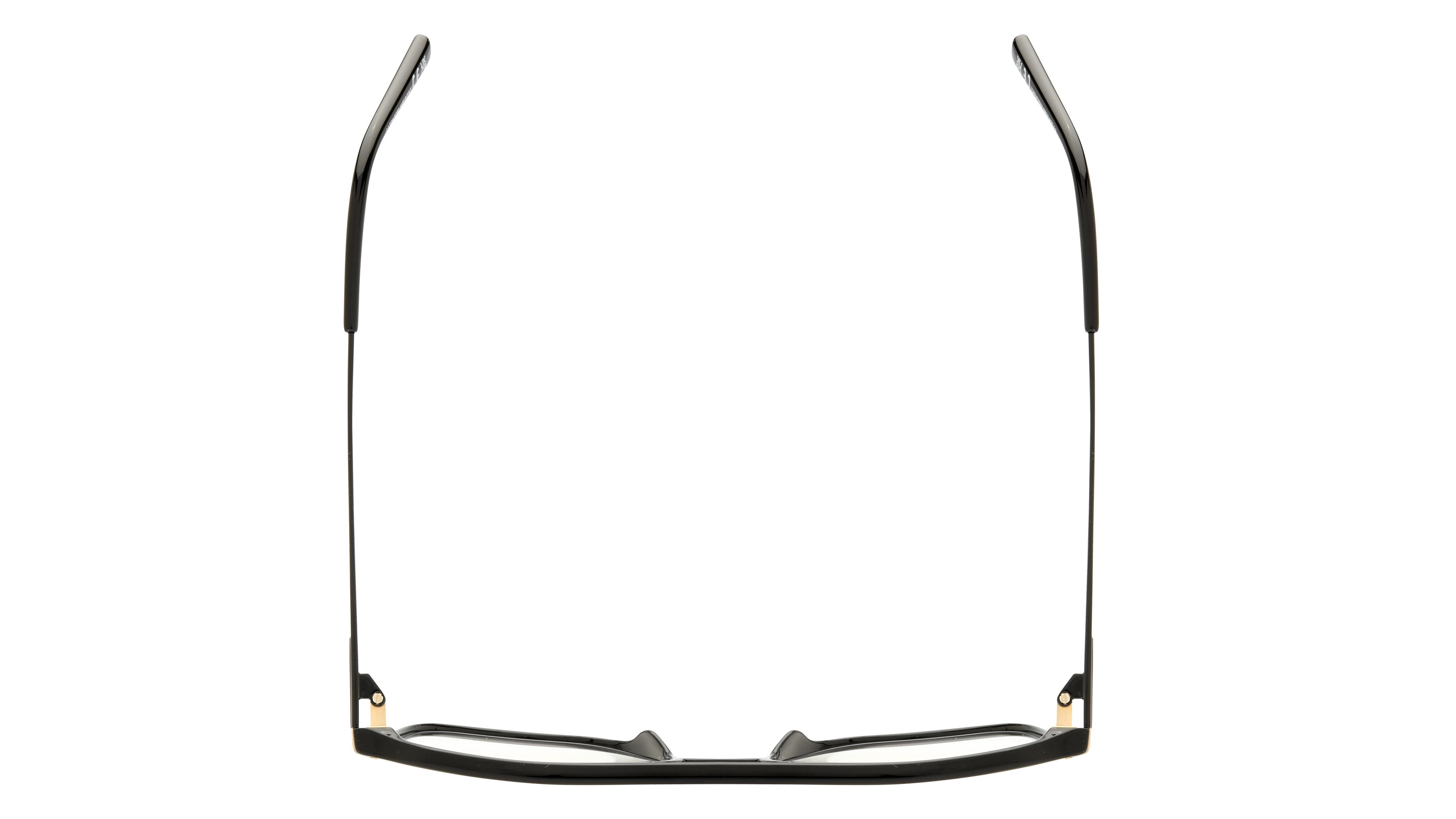 Lunettes de vue Tom Ford Mixte Noir Aviateur Tf5665-B Dessus