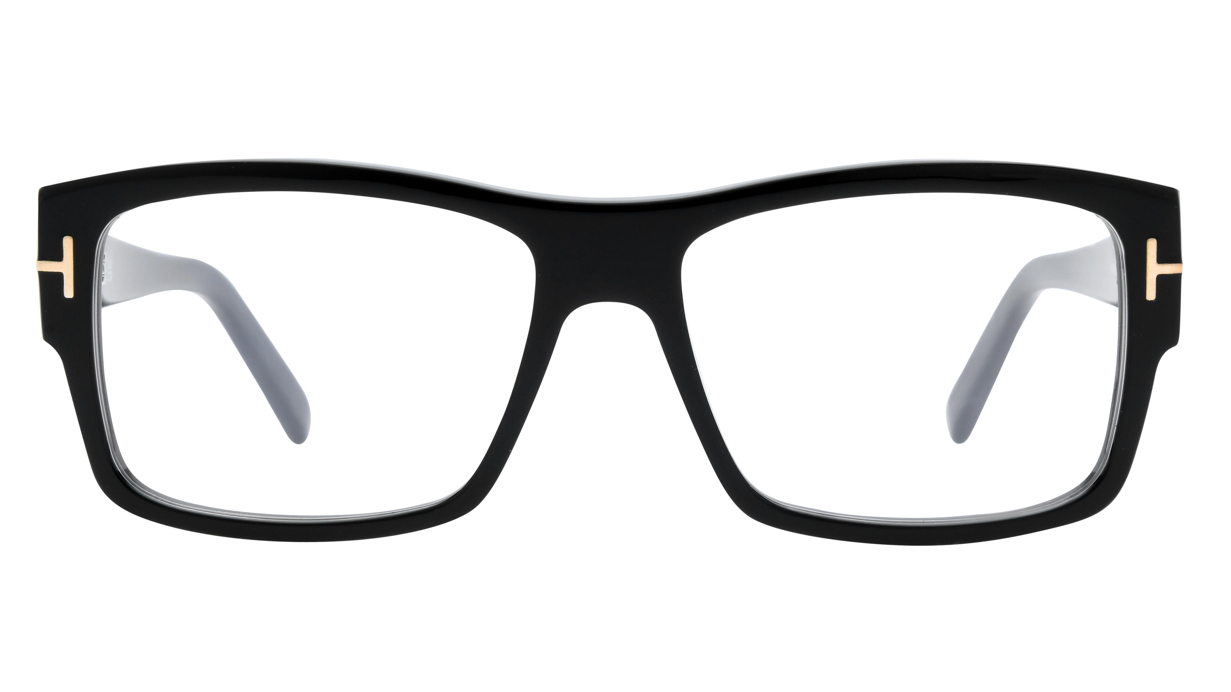 Lunettes de vue Tom Ford Homme Noir Carré Ft4941-B Face