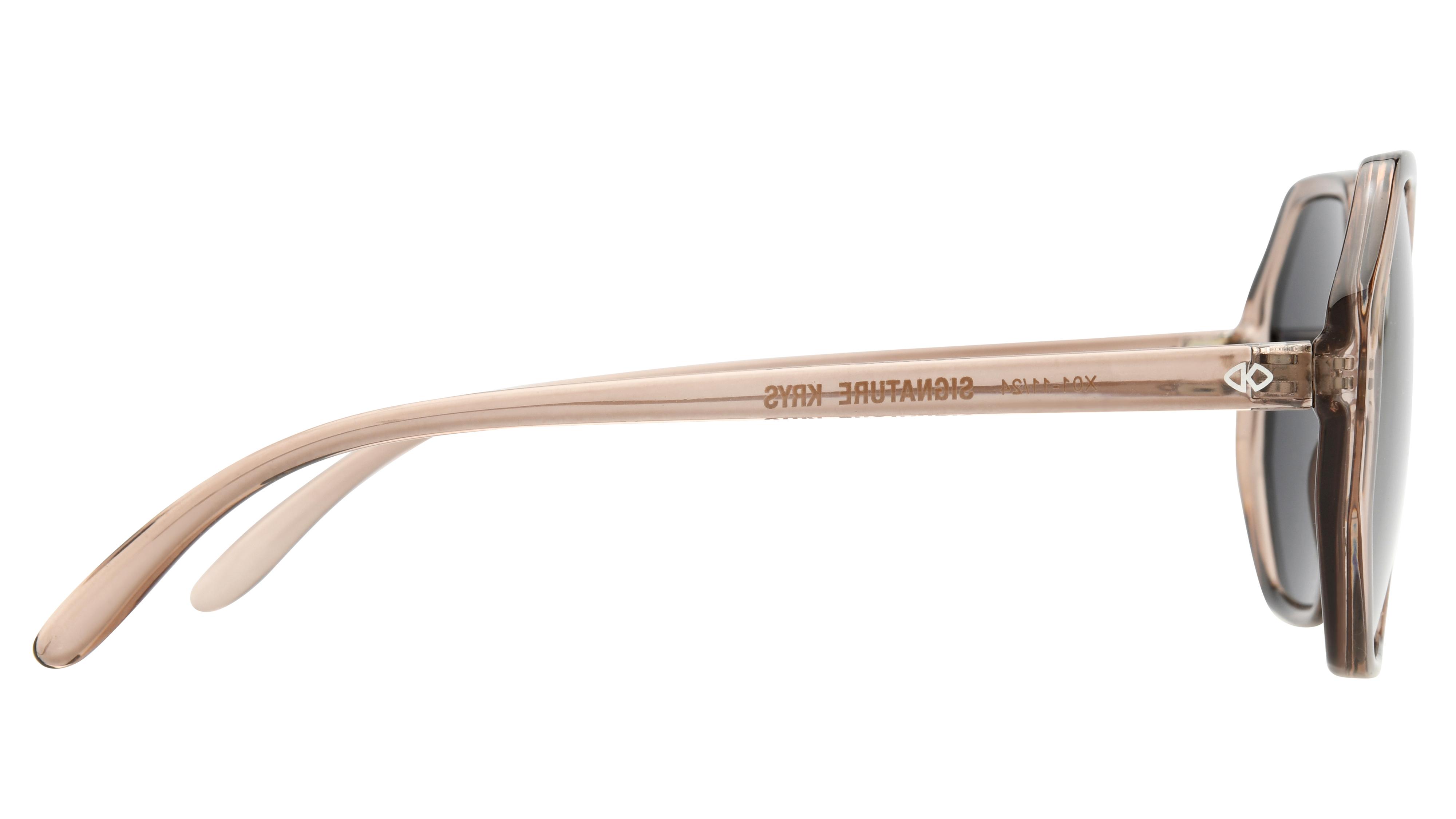 Lunettes de soleil Signature Krys Femme Gris Carré Skj2509-B Droite