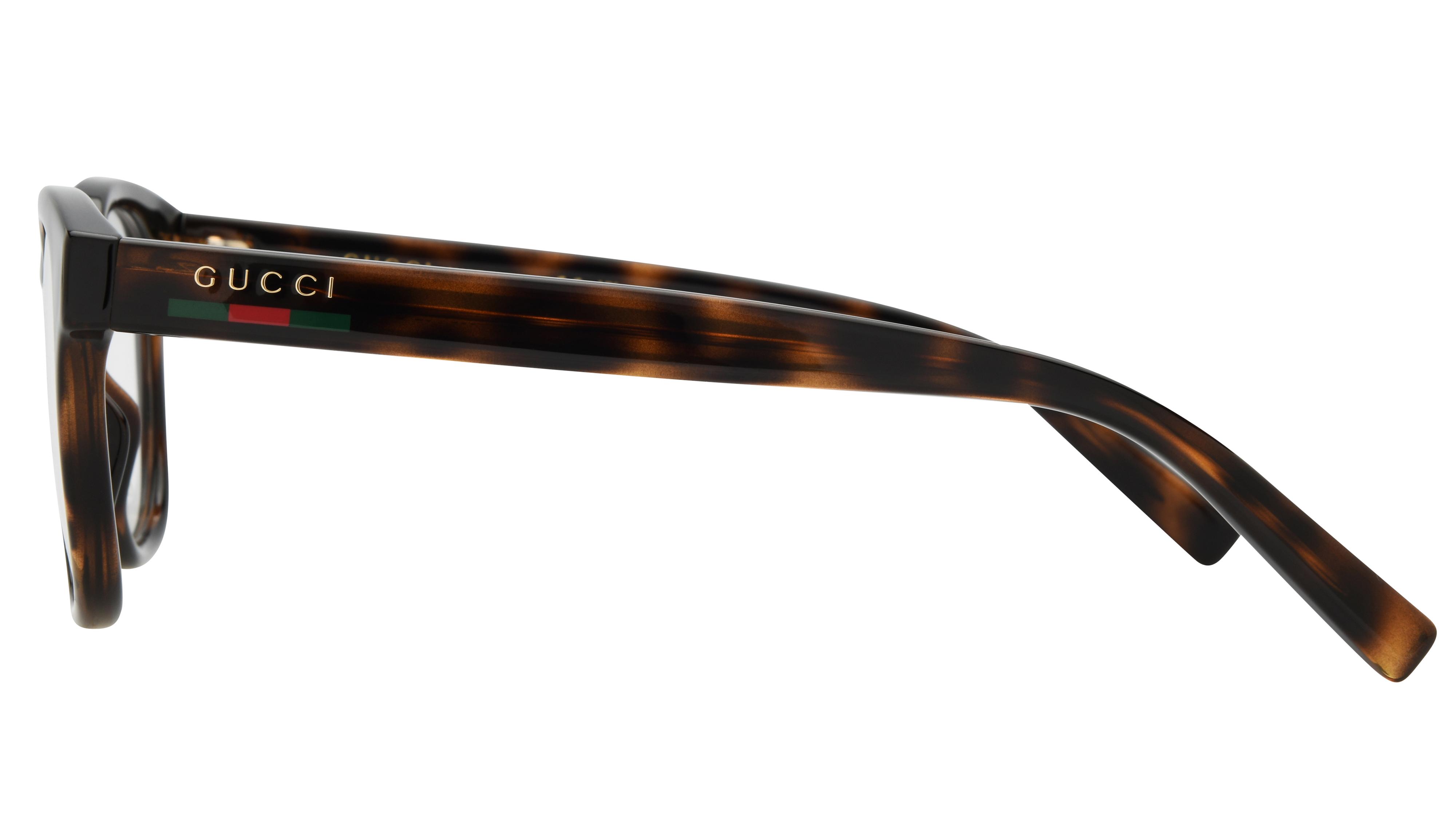 Lunettes de vue Gucci Homme Écaille Pantos gg1859o Gauche