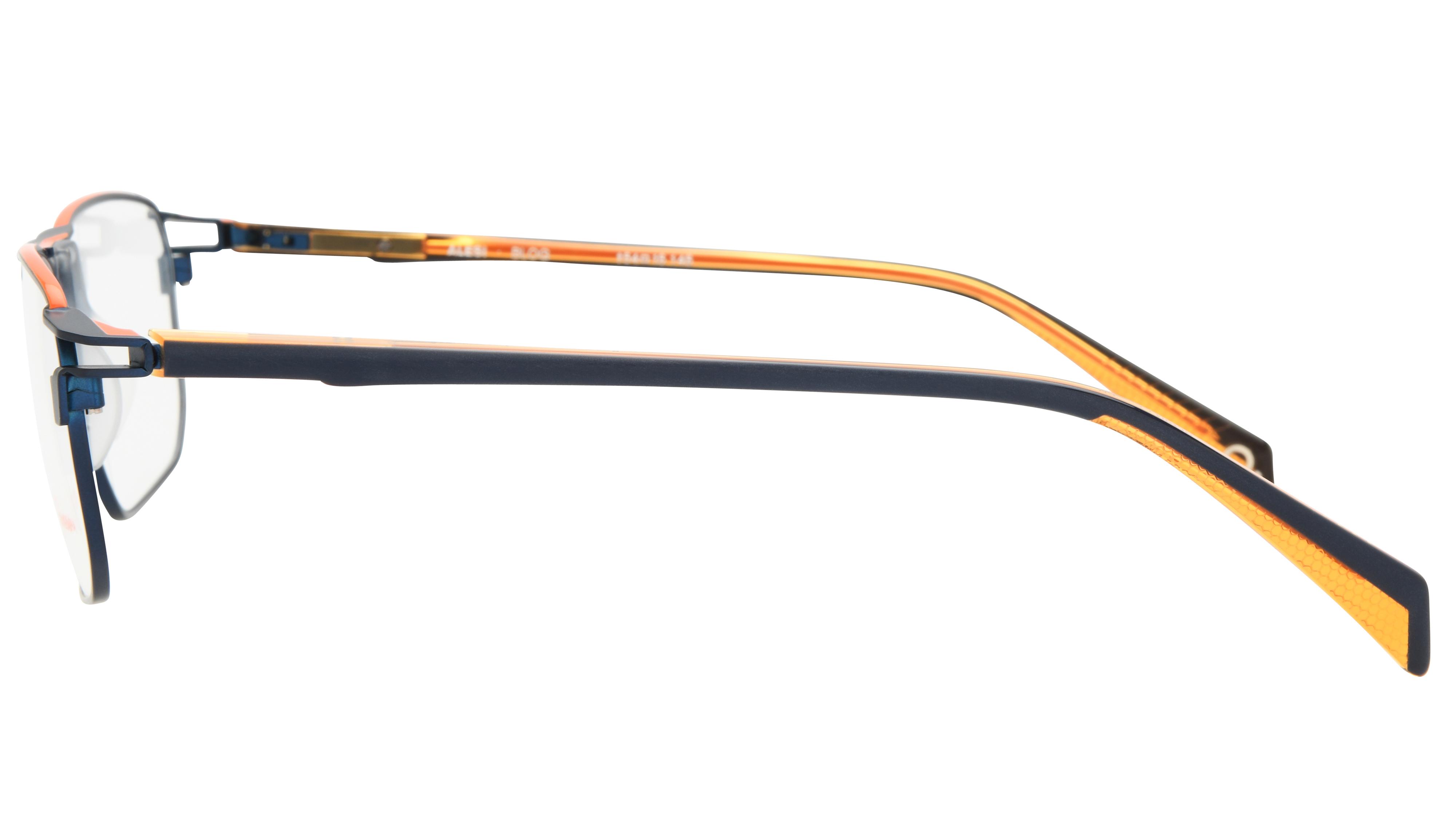 Lunettes de vue Etnia Barcelona Homme Bleu Rectangle Alesi Gauche