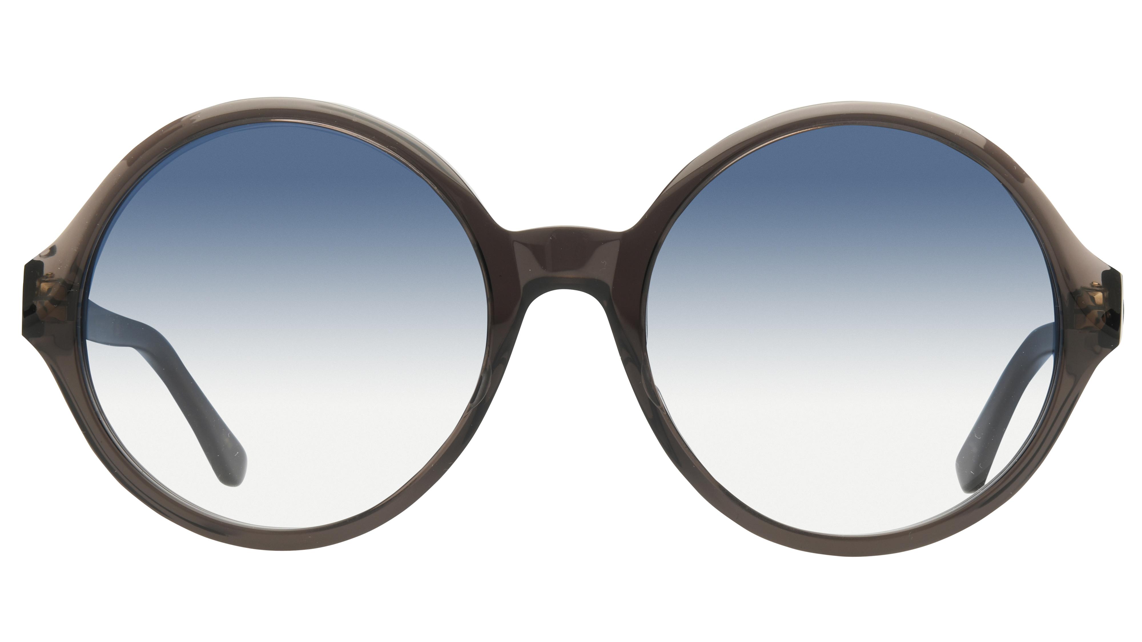Lunettes de soleil Chloé Femme Gris Ronde CH0290S Face