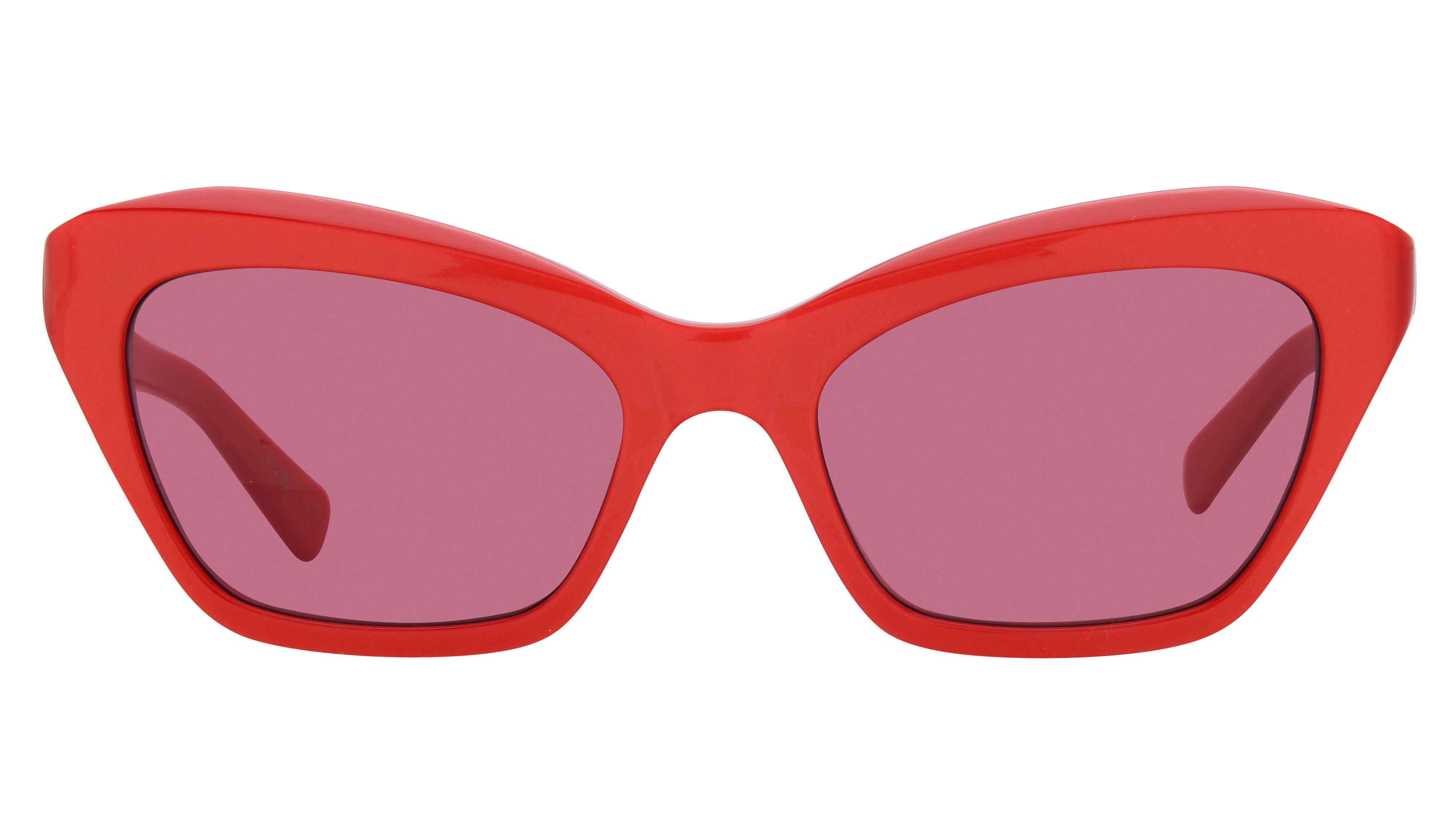 Lunettes de soleil Valentino Femme Rouge Papillon Vg0009S Face