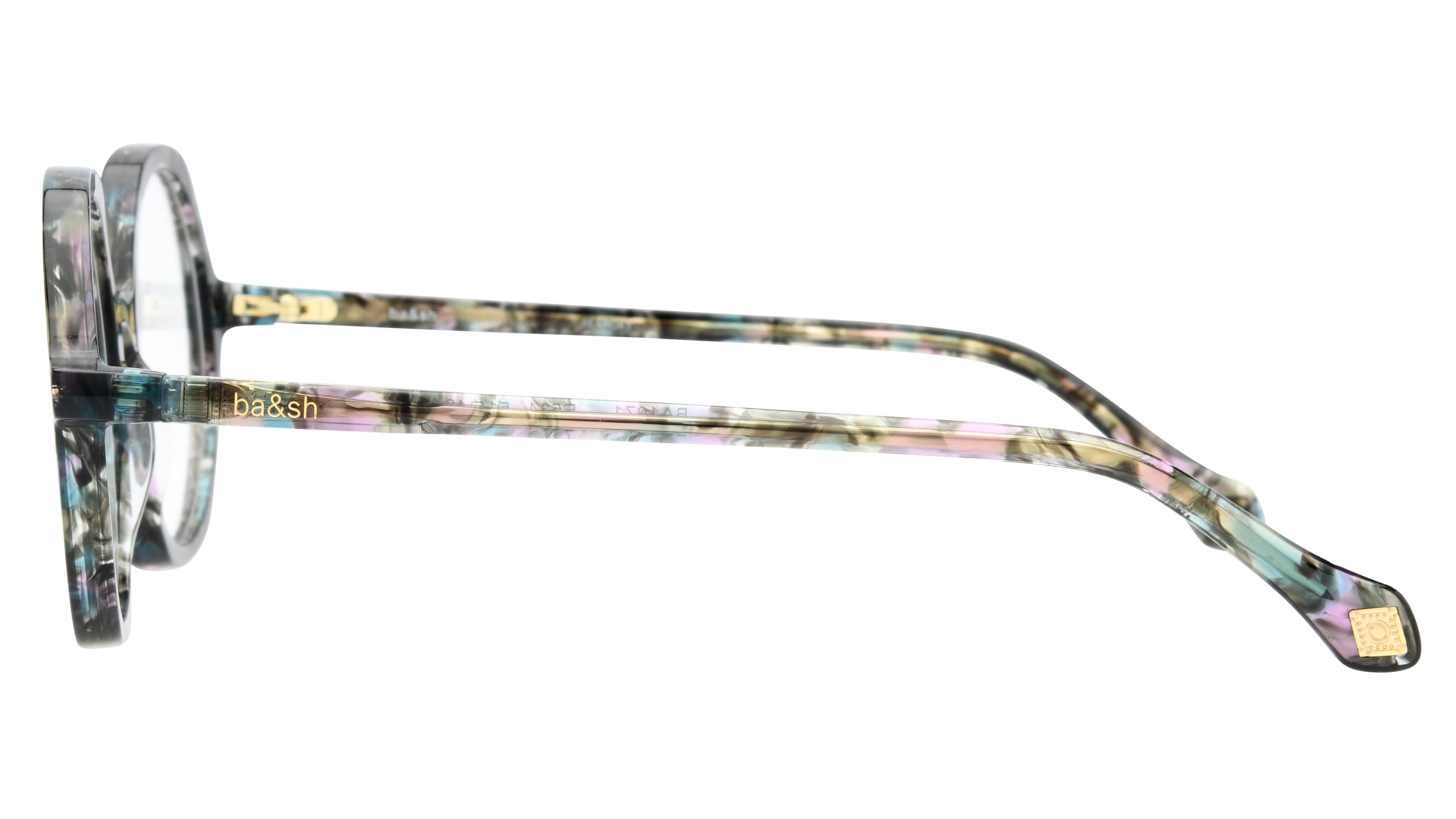 Lunettes de vue ba&sh Femme Bleu Ronde BA1071 Gauche