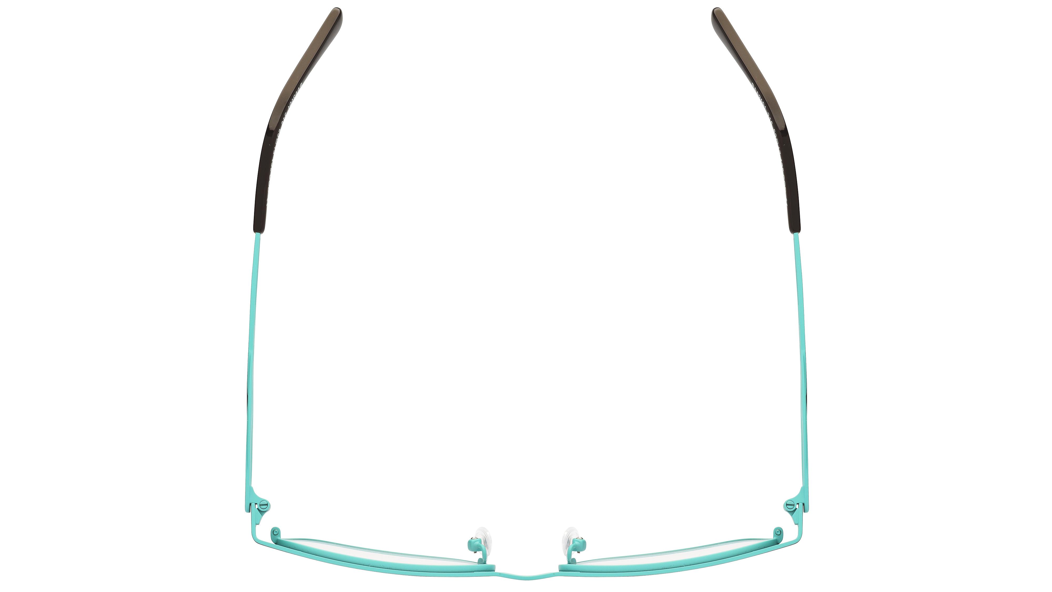 Lunettes de vue Baïa Femme Marron Rectangle Baa2101 Dessus