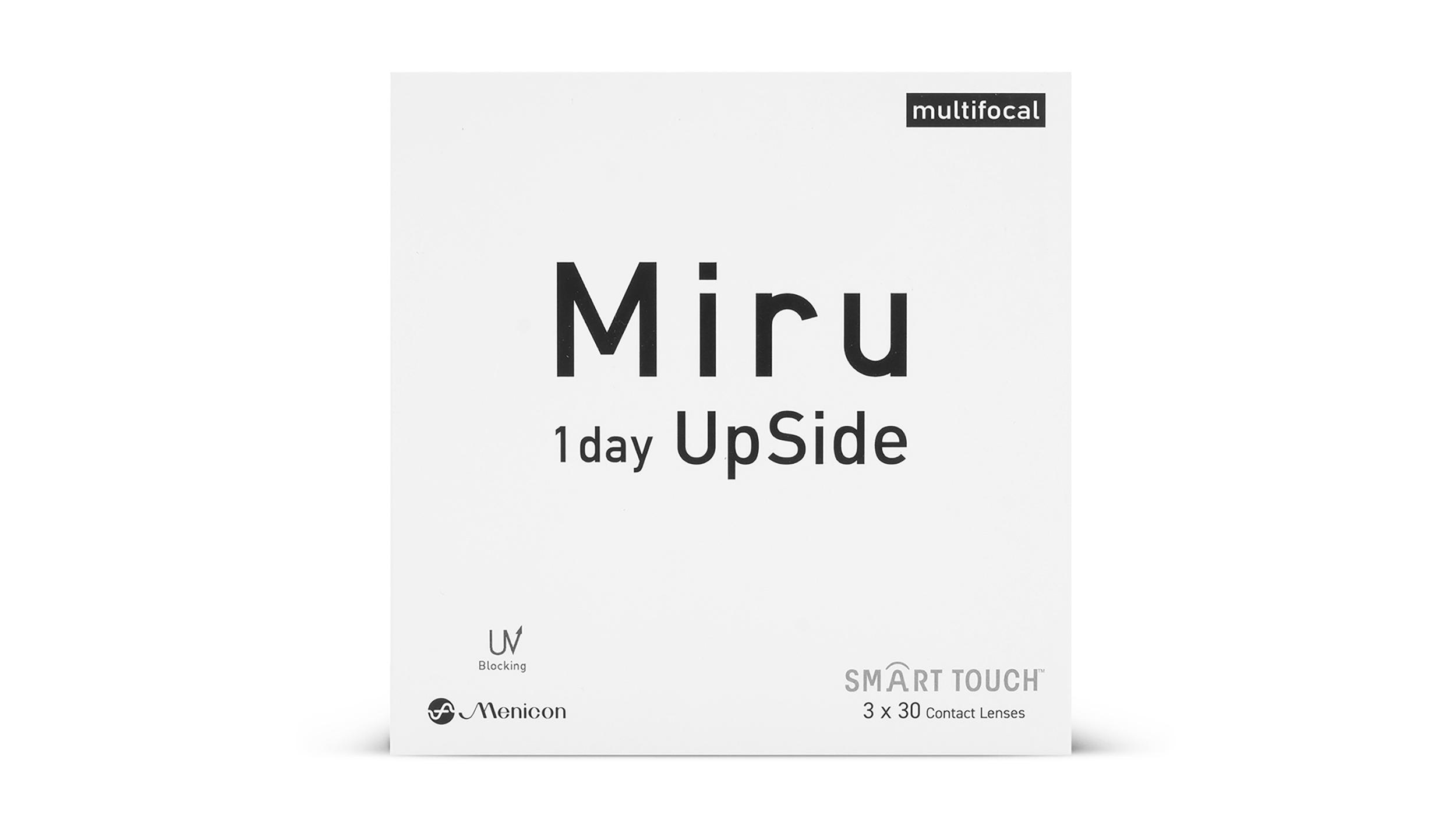Lentilles de contact Miru 1 Day Upside Multifocal Low  Boîte de 90