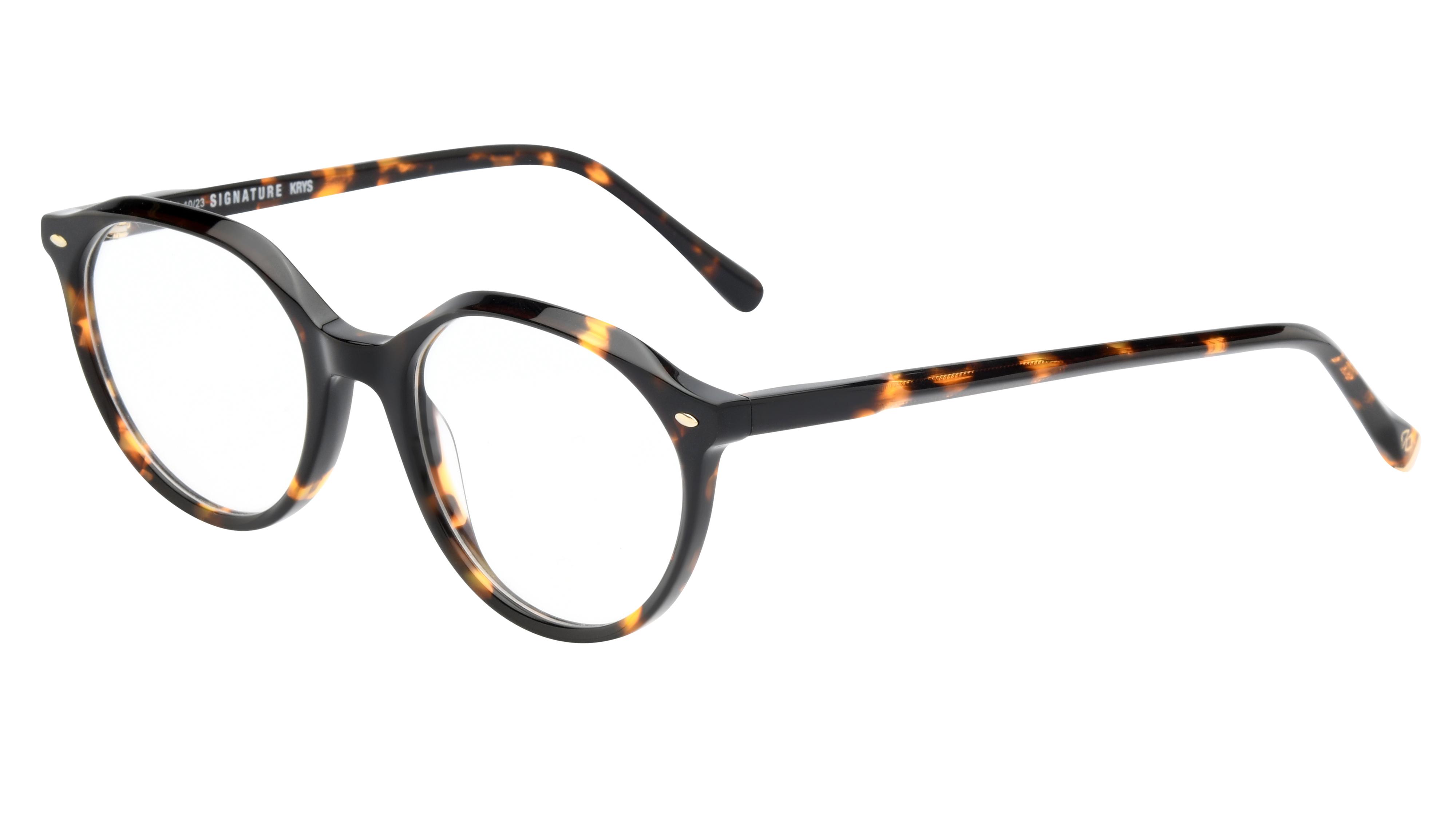 Lunettes de vue Signature Krys Femme Écaille Ovale Ml2405 Trois-Quart